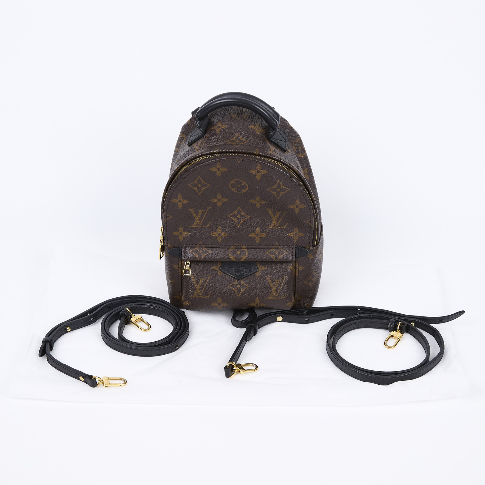 路易威登 LOUIS VUITTON Palm Springs Mini 迷你 後背包 M44873 晶片款 原花PALM SPRINGS MINI 背帶2