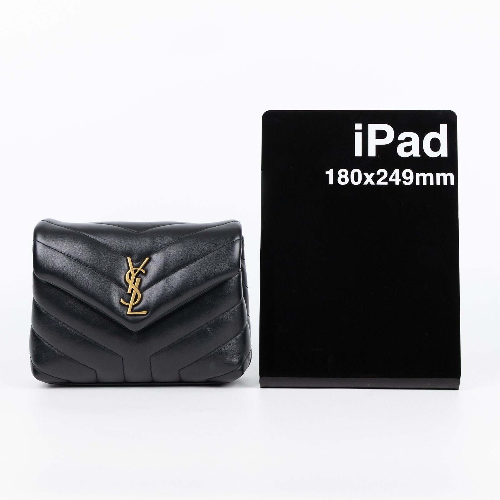 聖羅蘭 YSL SAINT LAURENT Loulou 絎縫 小牛皮 TOY 迷你 手袋  肩背 斜背包 678401DV706  原廠盒子/防塵袋/背帶