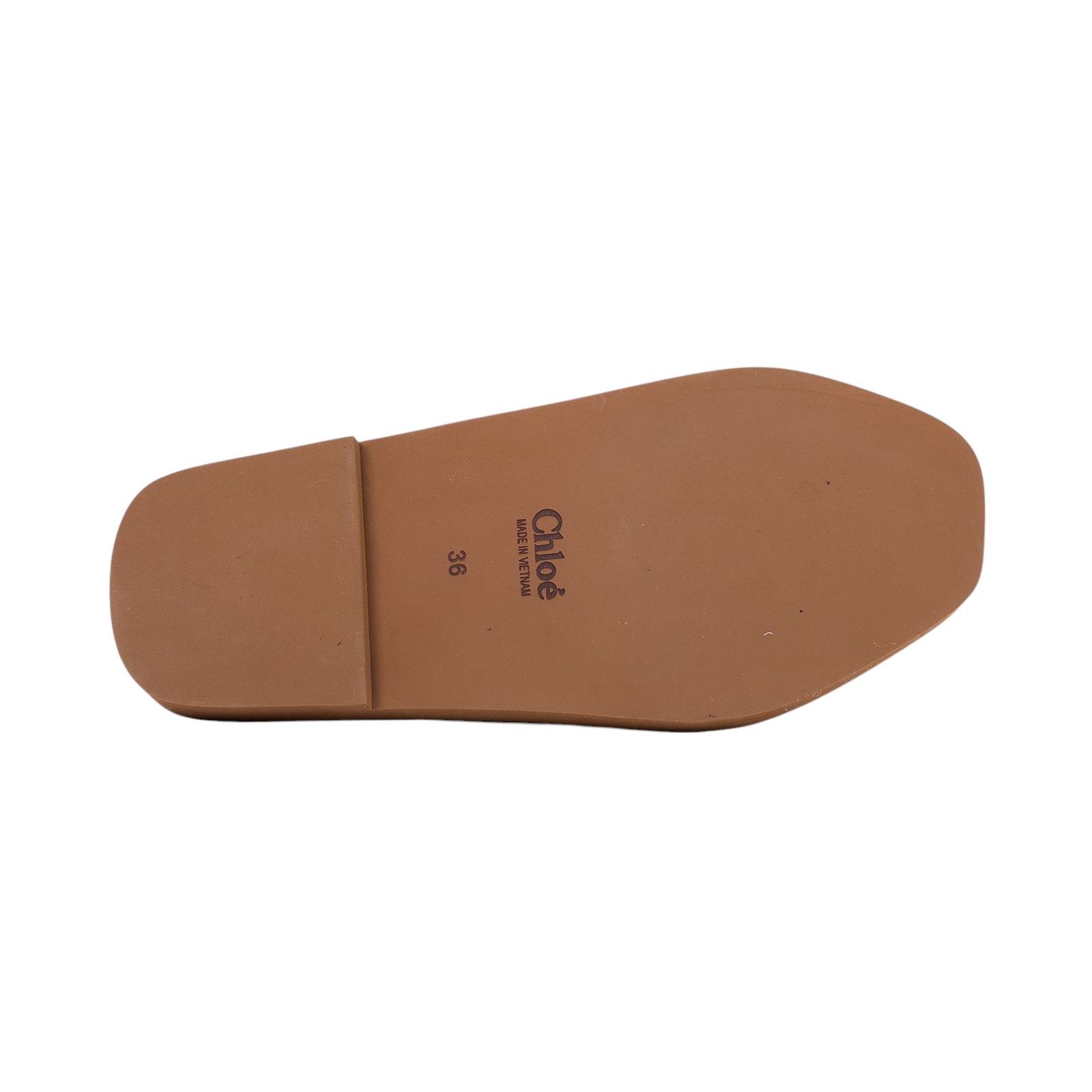 蔻依 CHLOE Woody cloth sandal 涼鞋 CHC22S597X_36 棕米白棉麻涼鞋#36 原廠盒子/防塵袋2