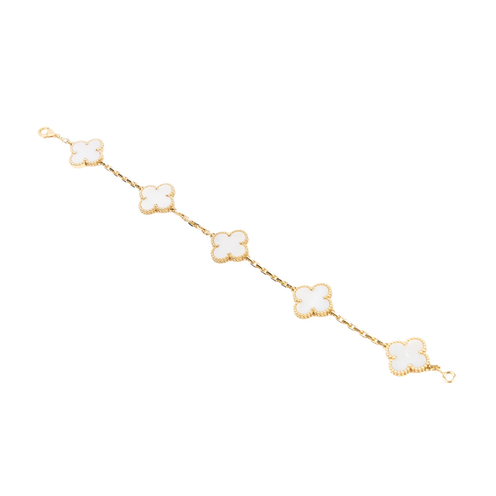 梵克雅寶 Van Cleef & Arpels Vintage Alhambra 手鍊 VCARA41800  原廠盒子/防塵袋/保證卡