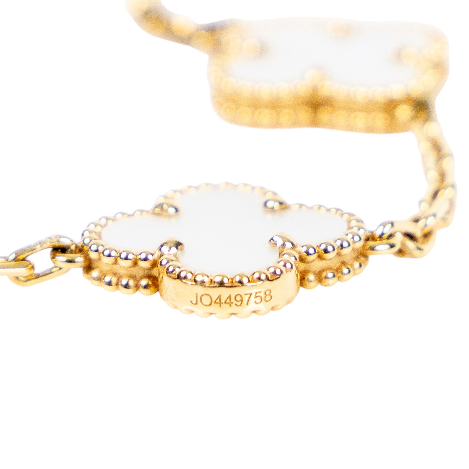 梵克雅寶 Van Cleef & Arpels Vintage Alhambra 手鍊 VCARA41800  原廠盒子/防塵袋/保證卡