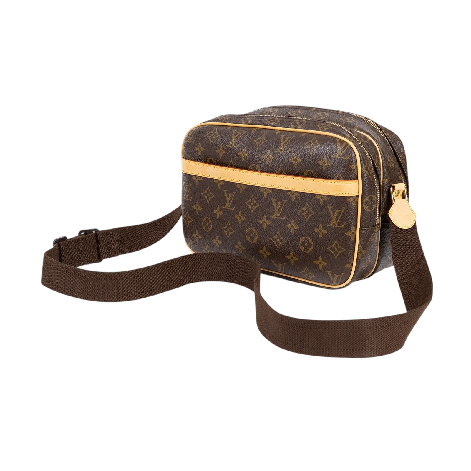 路易威登 LOUIS VUITTON Reporter PM 記者包 M45254 原花REPORTER肩背包 PM 無附屬品