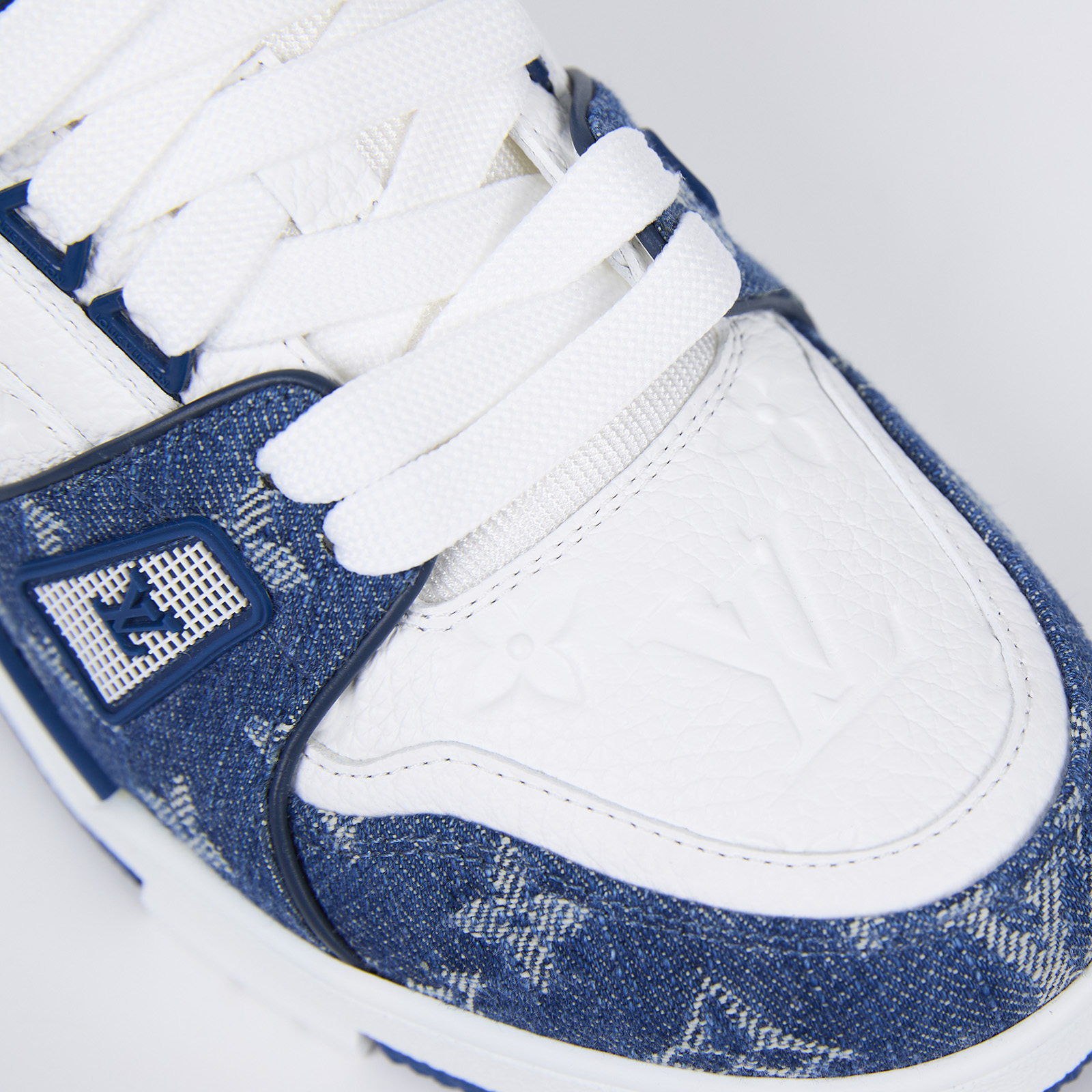 路易威登 LOUIS VUITTON LV Trainer 運動鞋  牛仔TRAINER 原廠盒子/防塵袋