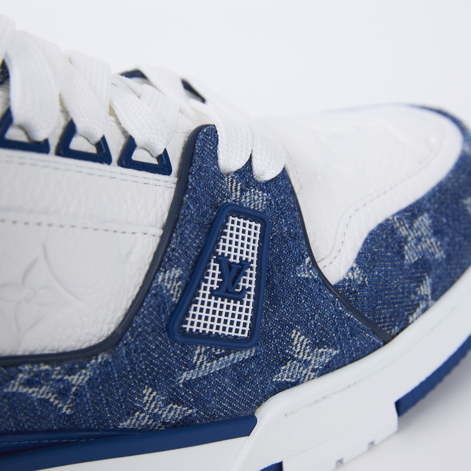 路易威登 LOUIS VUITTON LV Trainer 運動鞋  牛仔TRAINER 原廠盒子/防塵袋