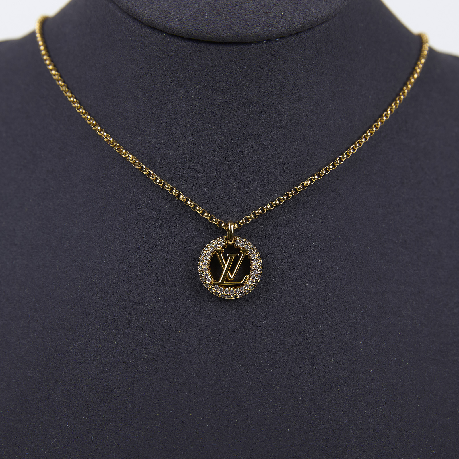 路易威登 LOUIS VUITTON Louise By Night Necklace 項鍊 M00759  原廠盒子/防塵袋