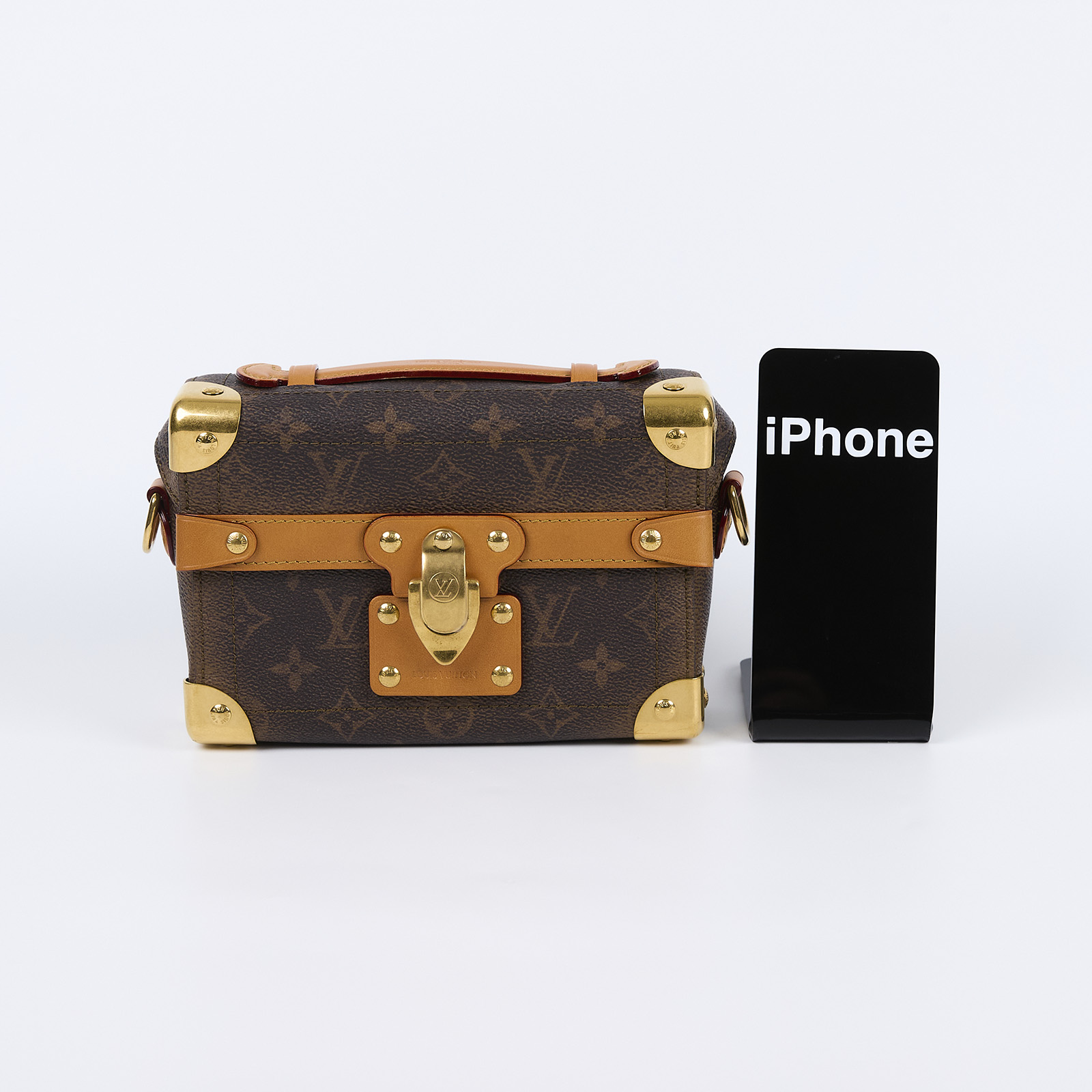 路易威登 LOUIS VUITTON Soul Trunk 隨身包 M11535 晶片款  原廠盒子/防塵袋2/背帶/鑰匙吊飾/購買證明