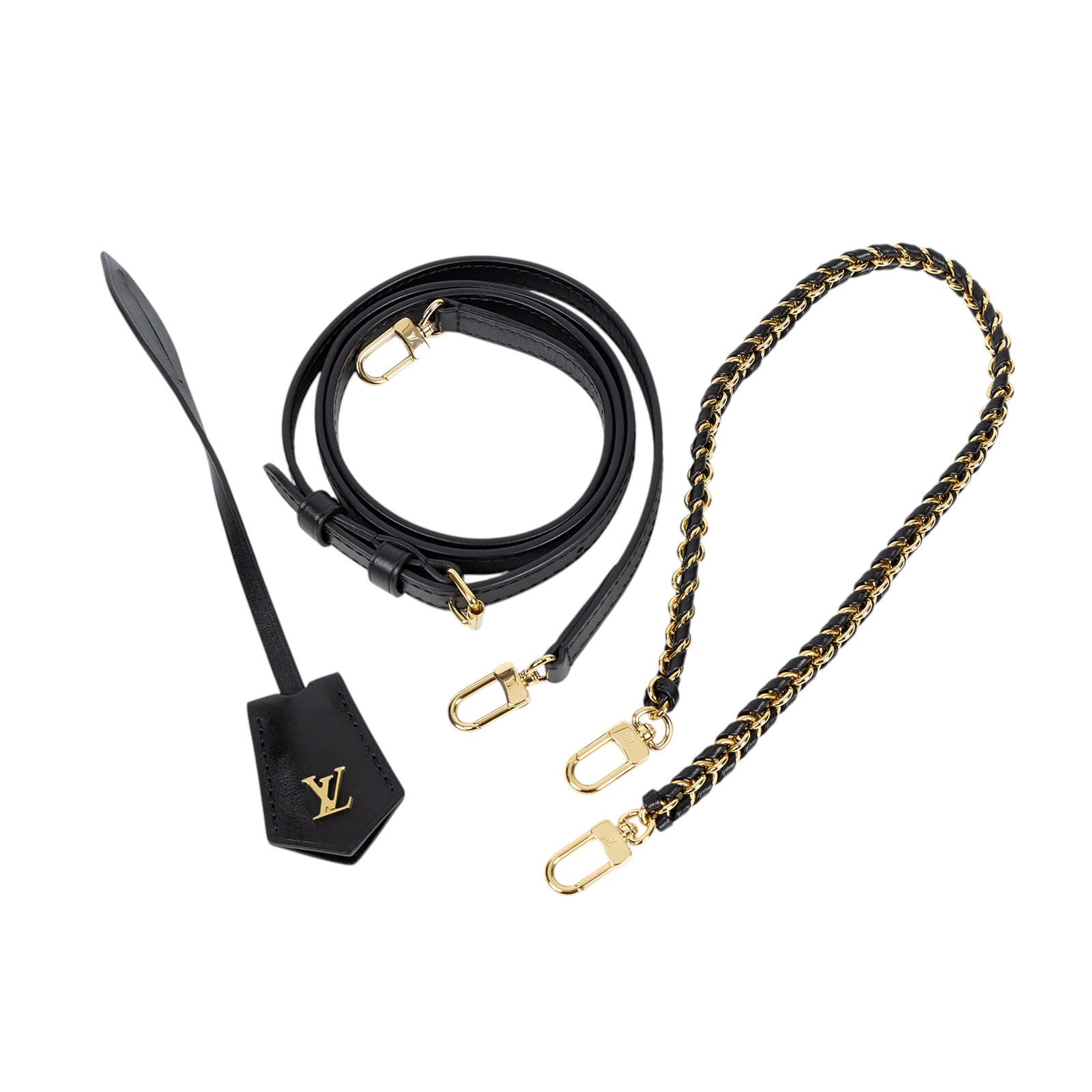 路易威登 LOUIS VUITTON Vanity Chain Pouch 肩背 手提 化妝箱 M47125 晶片款  原廠盒子/防塵袋/背帶2/鎖組/購買證明
