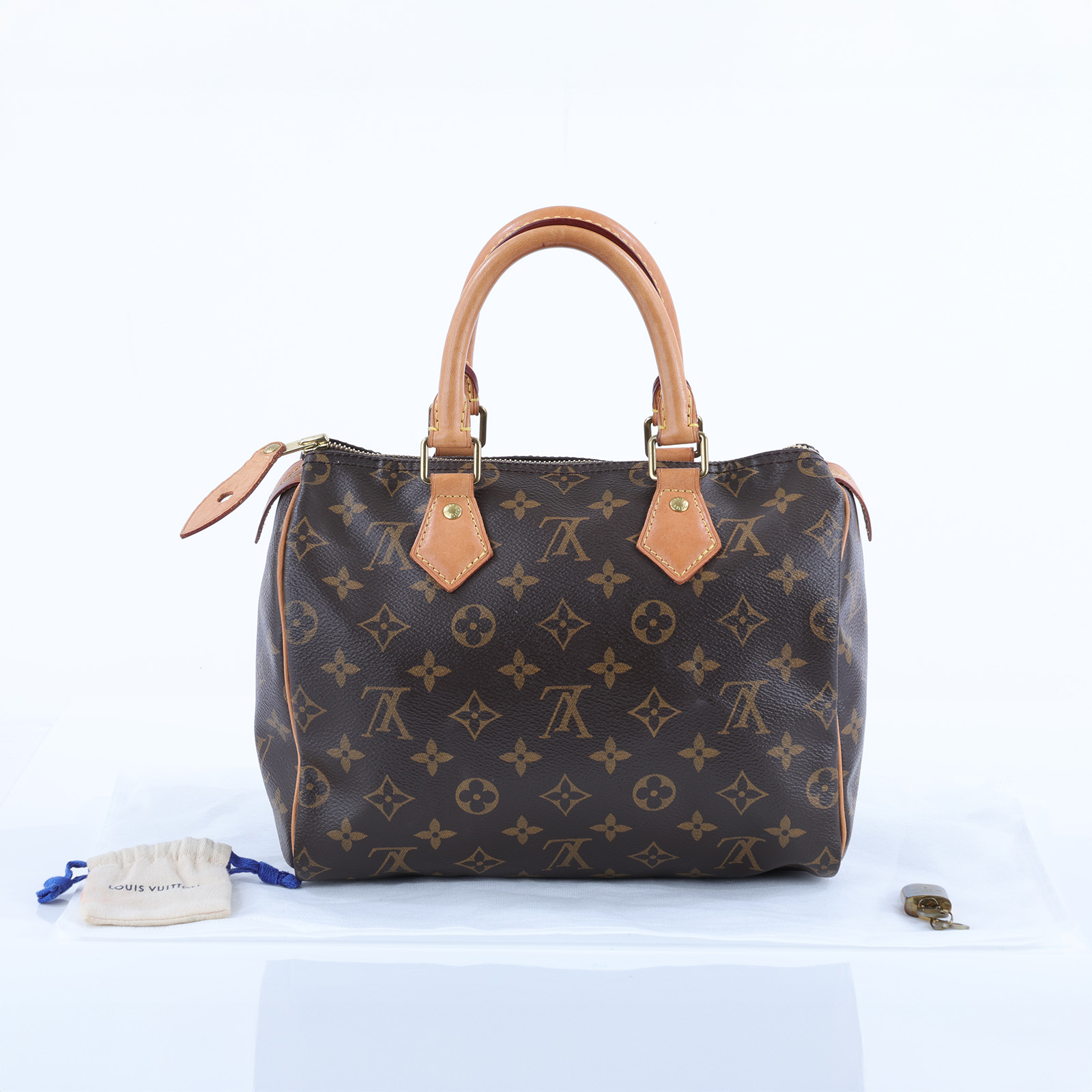 路易威登 LOUIS VUITTON Speedy 25 波士頓包 經典帆布 M41109 原花SPEEDY25 鎖組