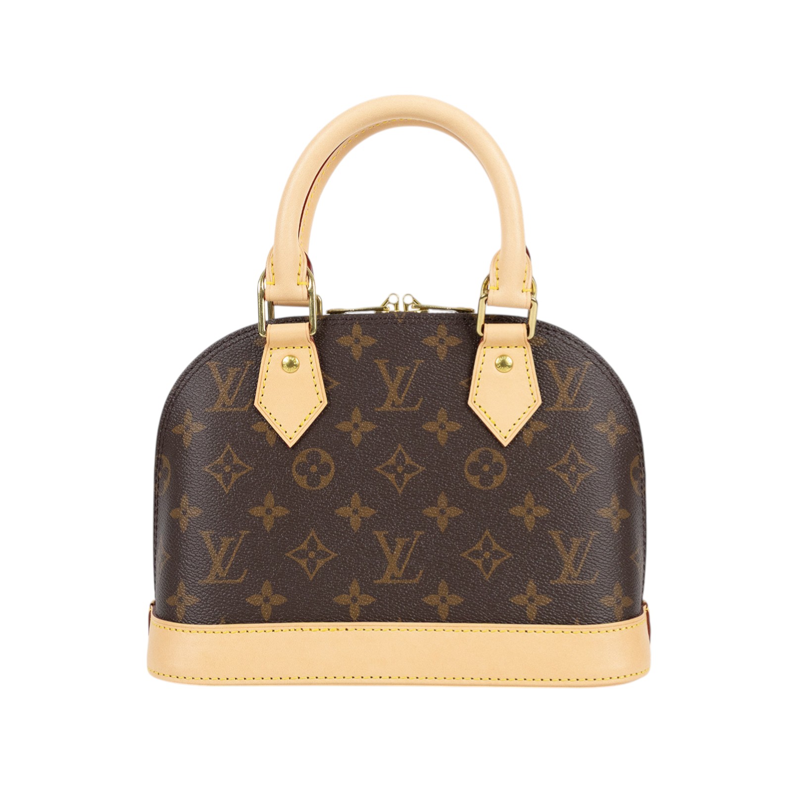 路易威登 LOUIS VUITTON Alma BB 手提包 經典帆布 M53152 晶片款 原花ALMA BB 原廠盒子/防塵袋/背帶/鎖組/購買證明/吊牌