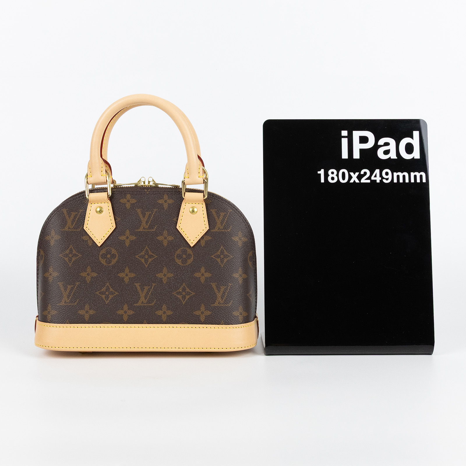 路易威登 LOUIS VUITTON Alma BB 手提包 經典帆布 M53152 晶片款 原花ALMA BB 原廠盒子/防塵袋/背帶/鎖組/購買證明/吊牌