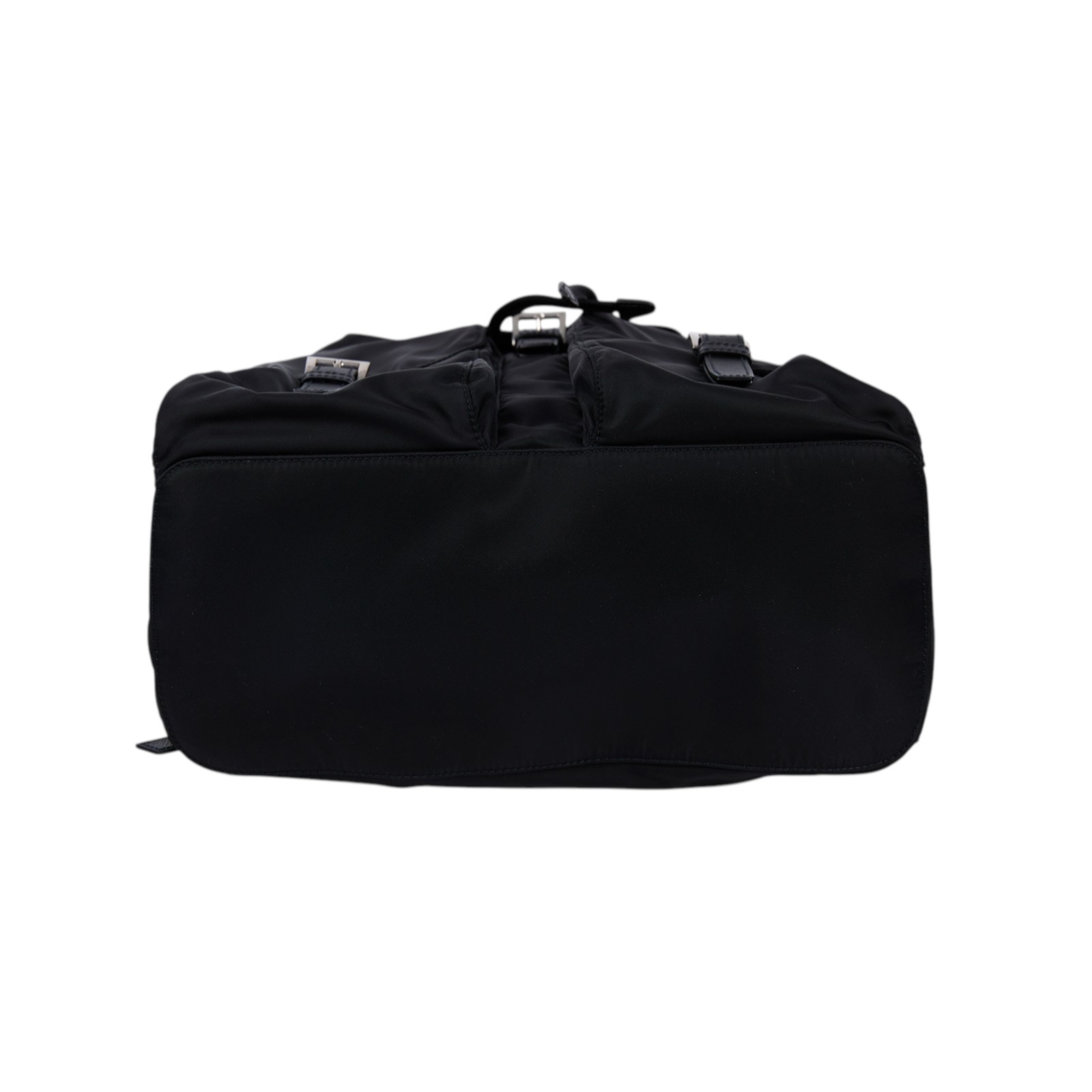 普拉達 PRADA Re-Nylon 背囊 2VZ110_2C26 黑尼龍後背包 原廠盒子/防塵袋2/背帶/發票