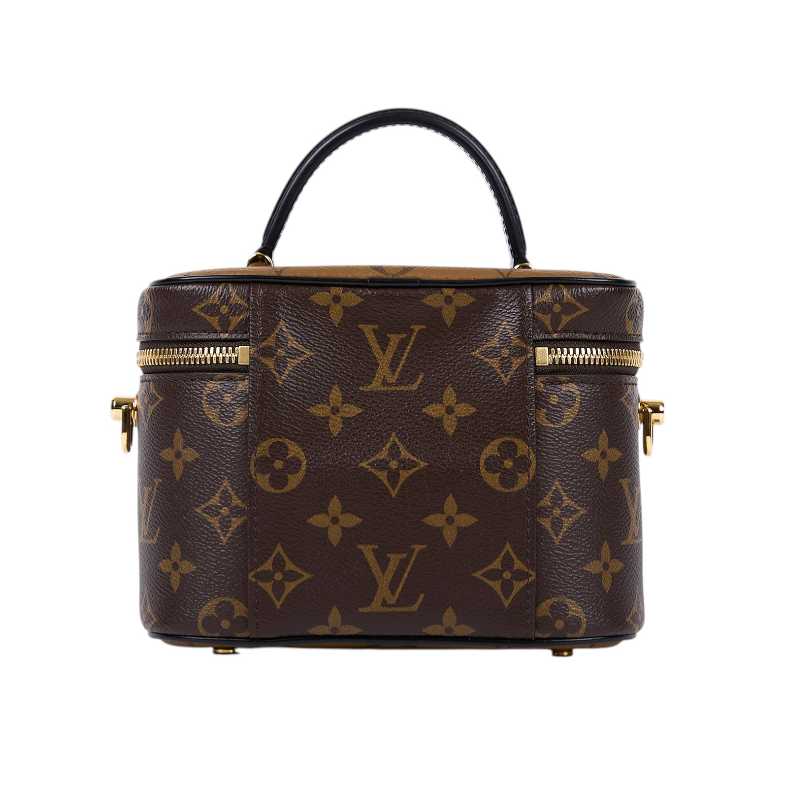 路易威登 LOUIS VUITTON Vanity PM 手提 斜背 化妝箱 M45165 晶片款 原花VANITY PM 防塵袋/背帶/鎖組/吊牌