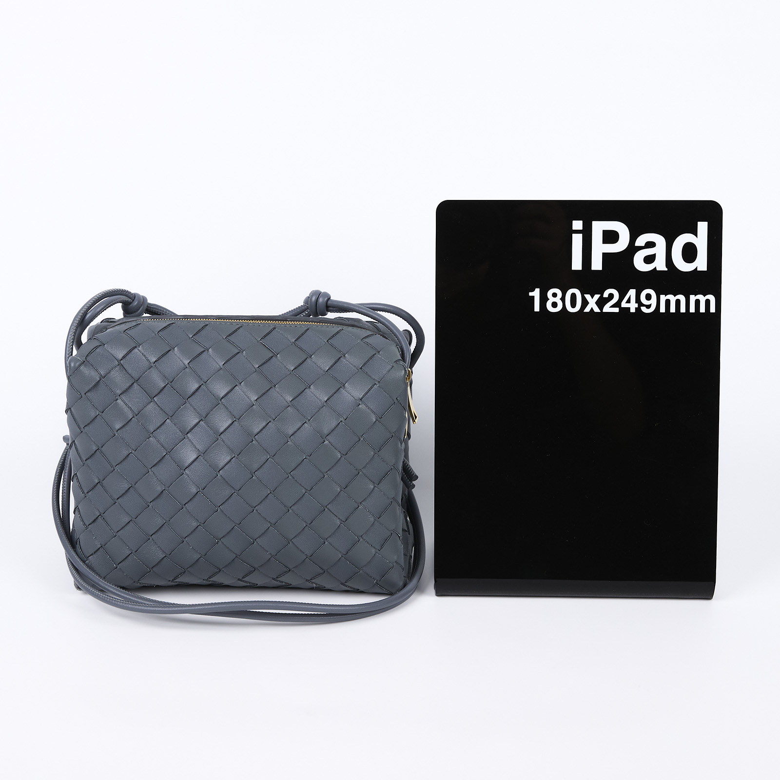 寶緹嘉 BOTTEGA VENETA Loop 相機包 小型 680255V1G1 灰LOOP 小號 防塵袋