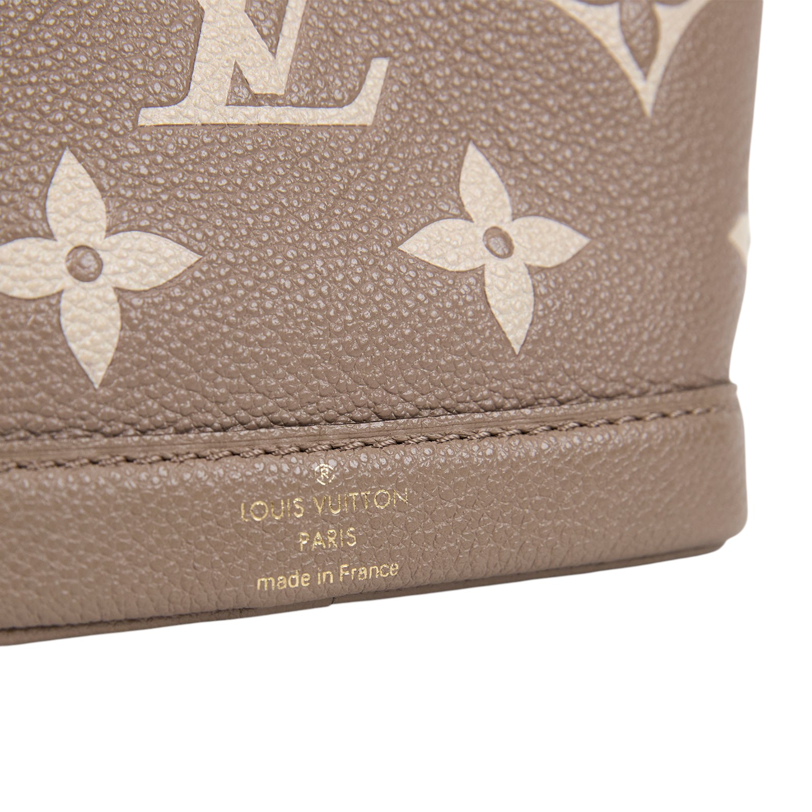 路易威登 LOUIS VUITTON Nano Noé 雙色 束口水桶包 M46291 晶片款 斑鳩灰NANO NOE水桶包 背帶2