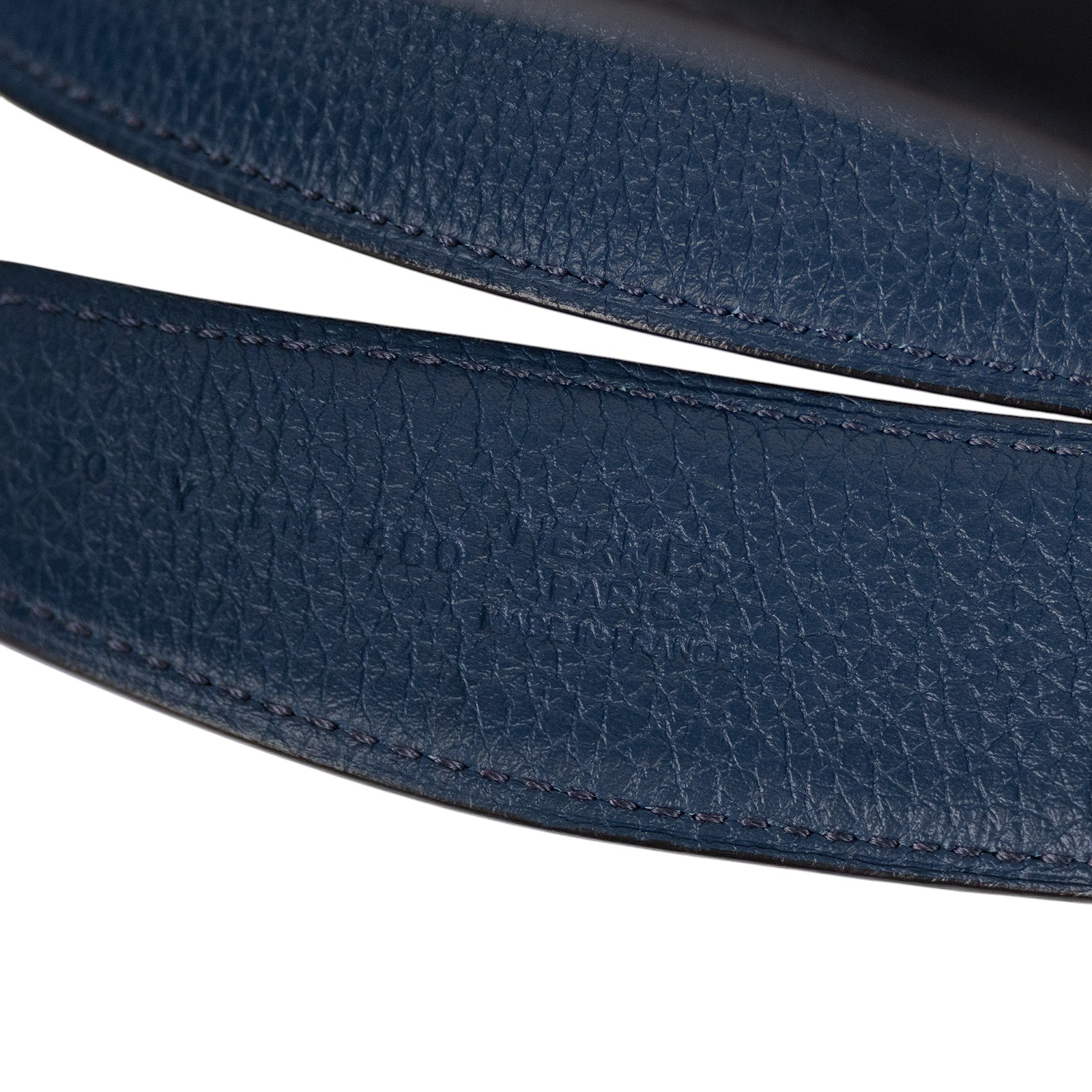 愛馬仕 Hermes Constance 皮帶扣 雙面皮腰帶 H074562CUZ3 H075387CAAF080 Y刻 黑藍雙面皮帶#80 防塵袋