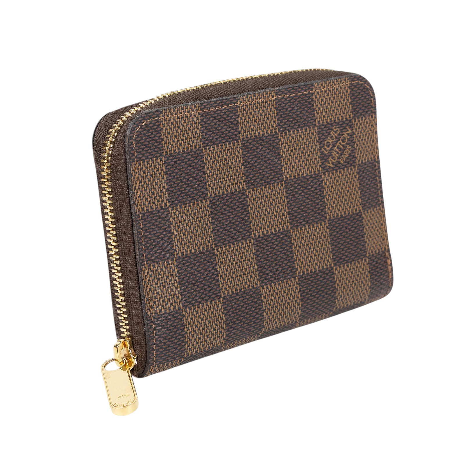 路易威登 LOUIS VUITTON 拉鏈零錢包 棋盤格 N63070 晶片款 棋盤格拉鍊短夾 原廠盒子/防塵袋/購買證明