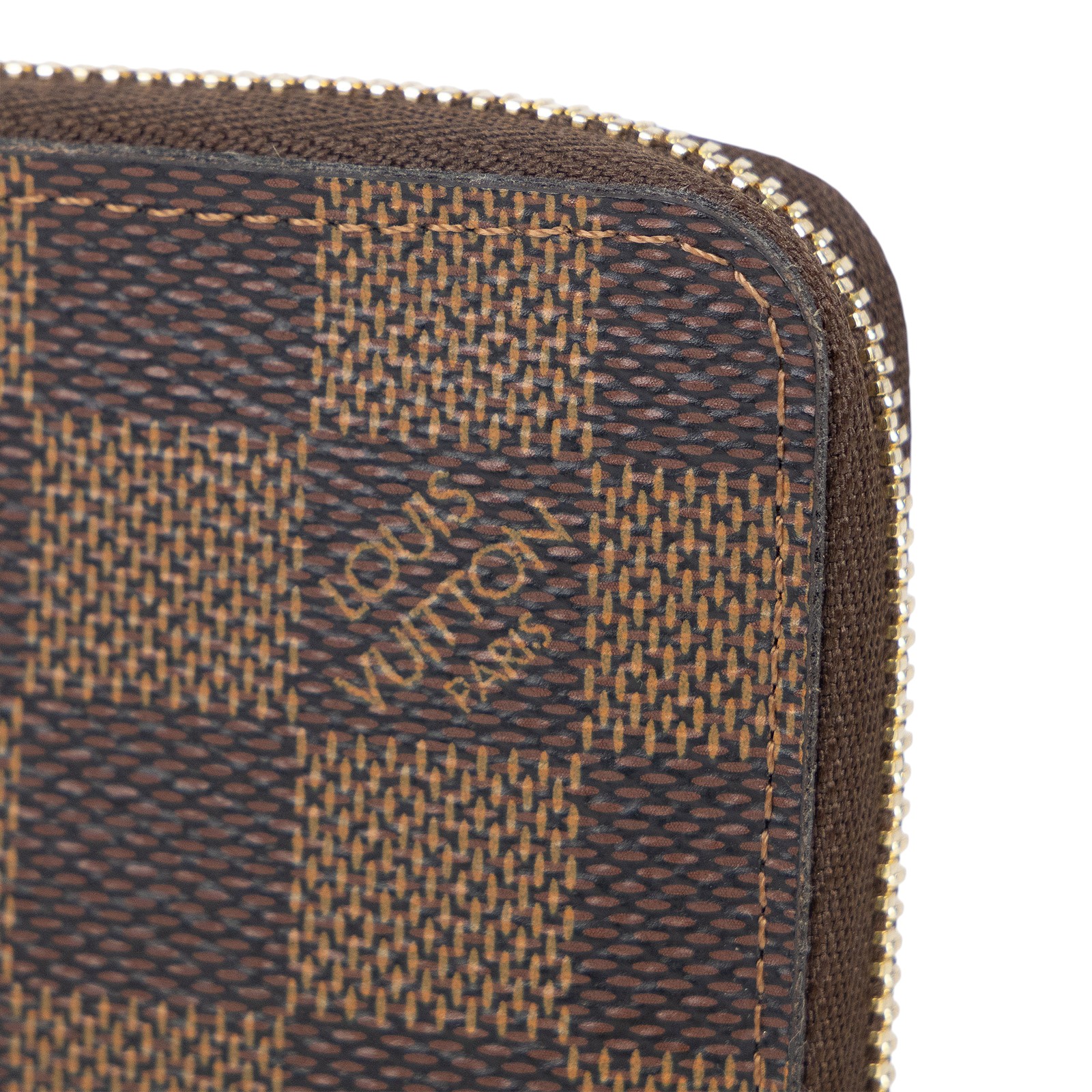 路易威登 LOUIS VUITTON 拉鏈零錢包 棋盤格 N63070 晶片款 棋盤格拉鍊短夾 原廠盒子/防塵袋/購買證明