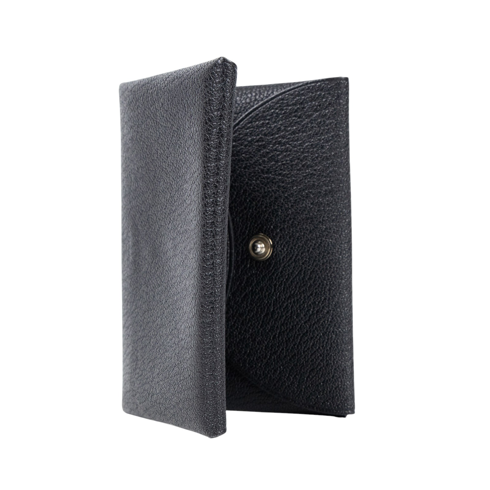 愛馬仕 Hermès Calvi Duo 卡包 石墨灰 銀色五金 H083035CK88 H083035CK88/B UY 001 TM  原廠盒子/購買證明影本(實際顏色偏黑)