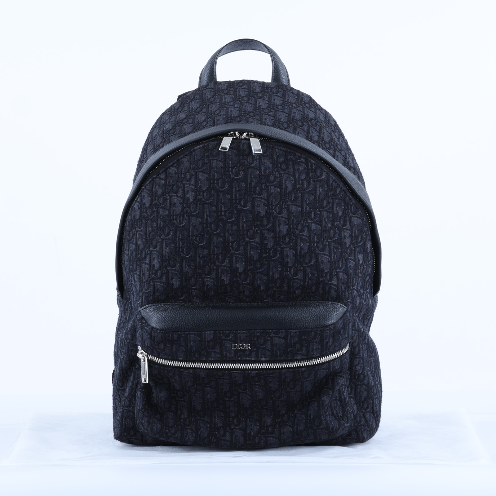 迪奧 CHRISTIAN DIOR Rider 後背包 1VOBA088YKY 黑帆布Rider 後背包 無附屬品