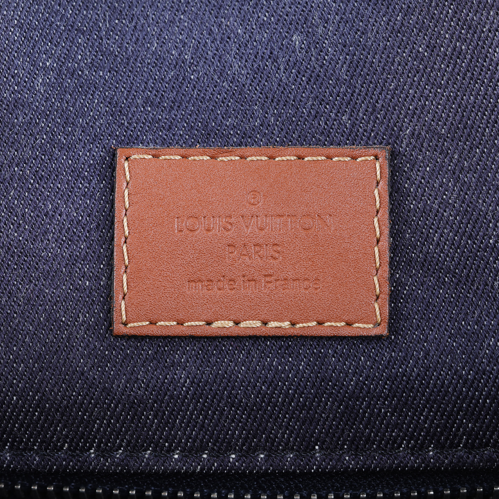 路易威登 LOUIS VUITTON Christopher 後背包 M21373 晶片款 藍拚黑牛皮 後背包 原廠盒子/購買證明(晶片消磁)