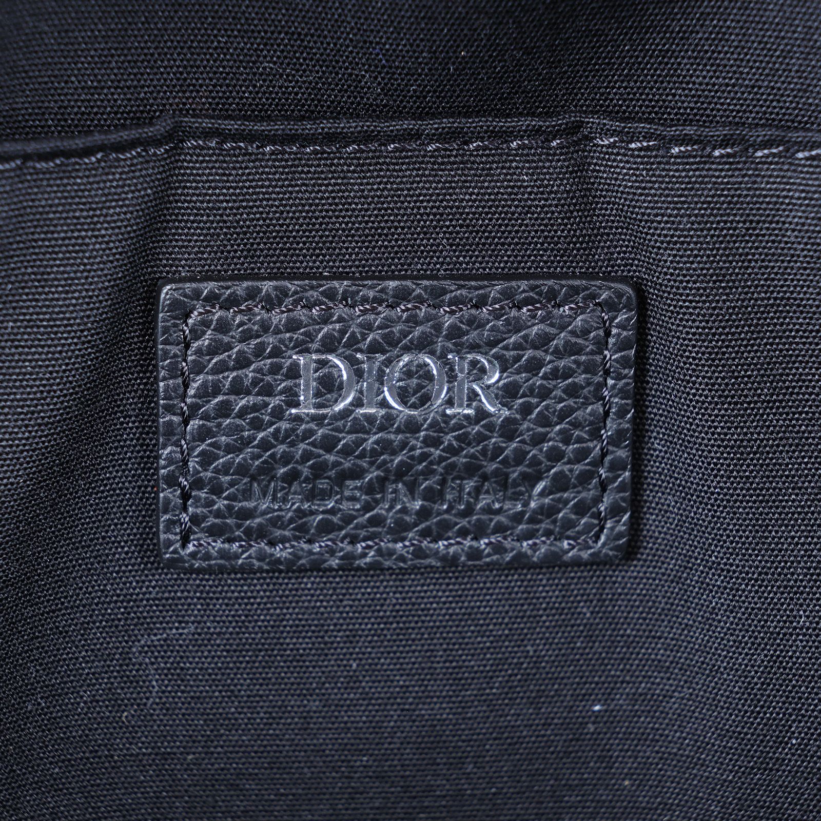 迪奧 CHRISTIAN DIOR Rider 後背包  黑帆布Rider後背包 無附屬品