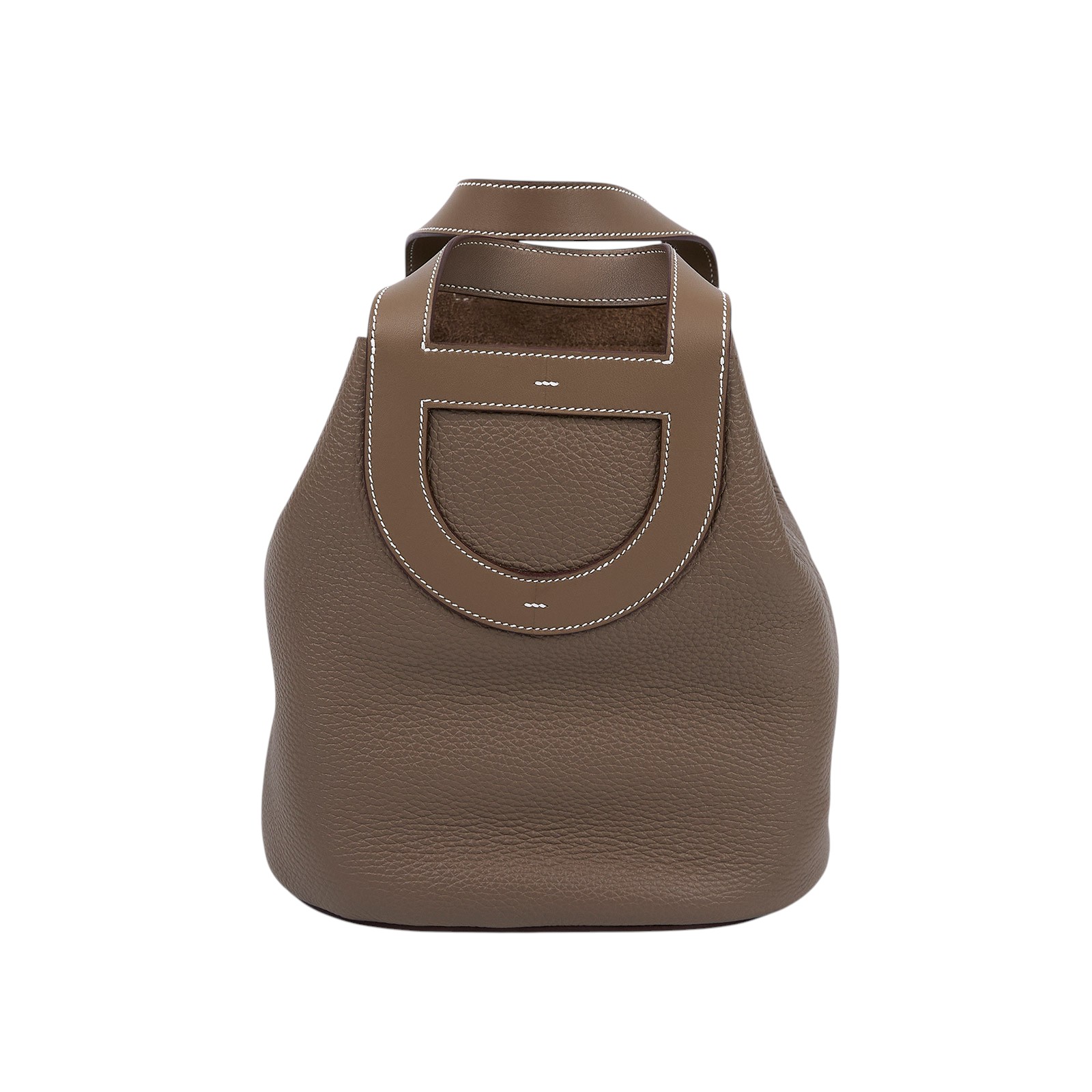 愛馬仕 Hermès In The Loop 23  豬鼻 菜籃子包 金色五金 étoupe étoupe H084116CCAA H084116/W MN 001 KD  原廠盒子/防塵袋/購買證明