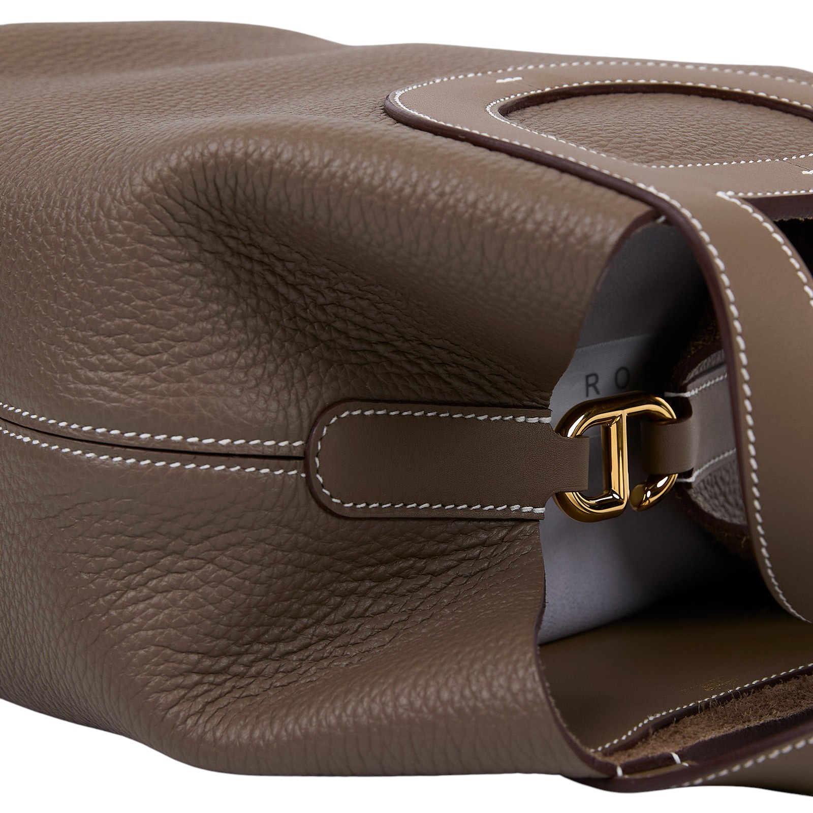 愛馬仕 Hermès In The Loop 23  豬鼻 菜籃子包 金色五金 étoupe étoupe H084116CCAA H084116/W MN 001 KD  原廠盒子/防塵袋/購買證明