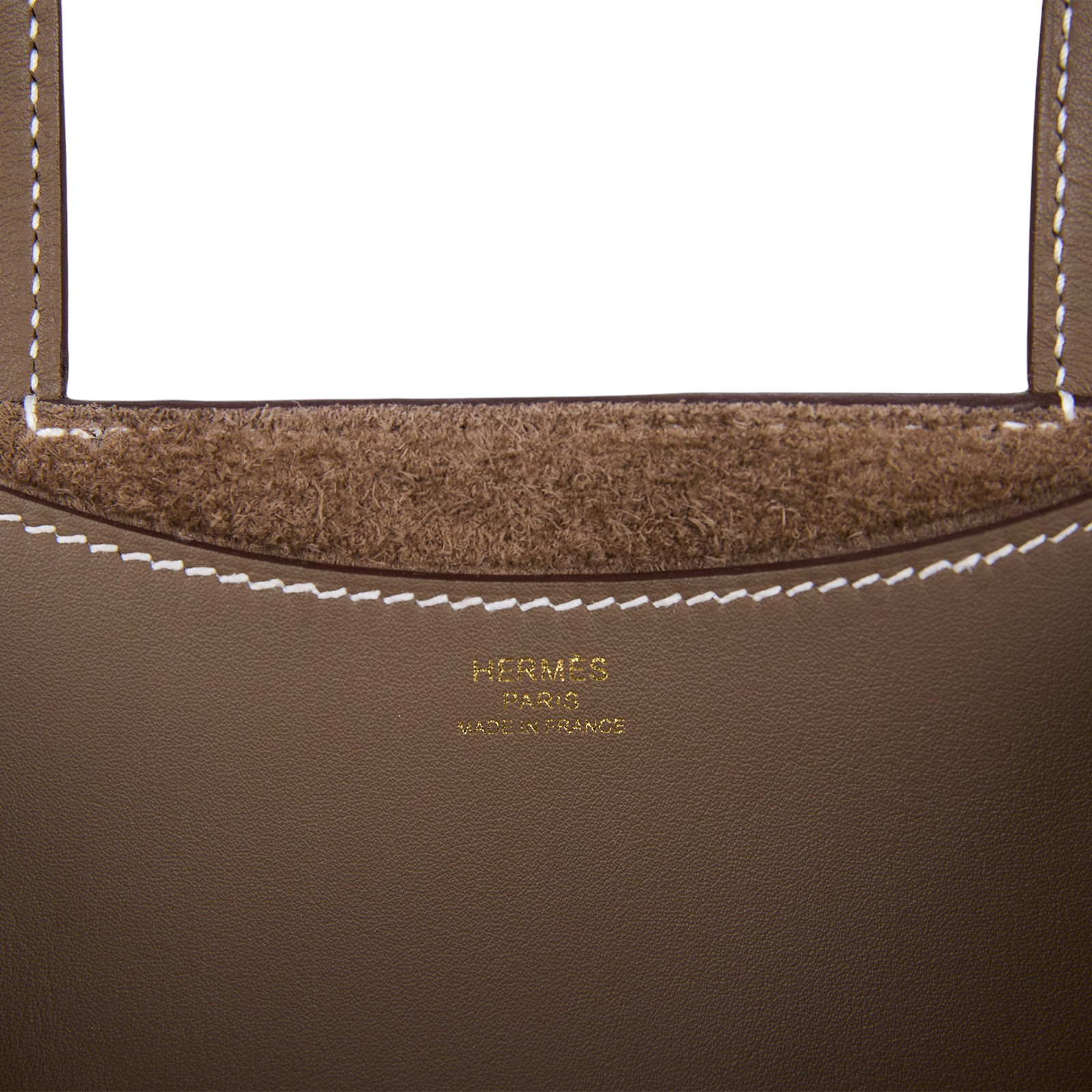 愛馬仕 Hermès In The Loop 23  豬鼻 菜籃子包 金色五金 étoupe étoupe H084116CCAA H084116/W MN 001 KD  原廠盒子/防塵袋/購買證明