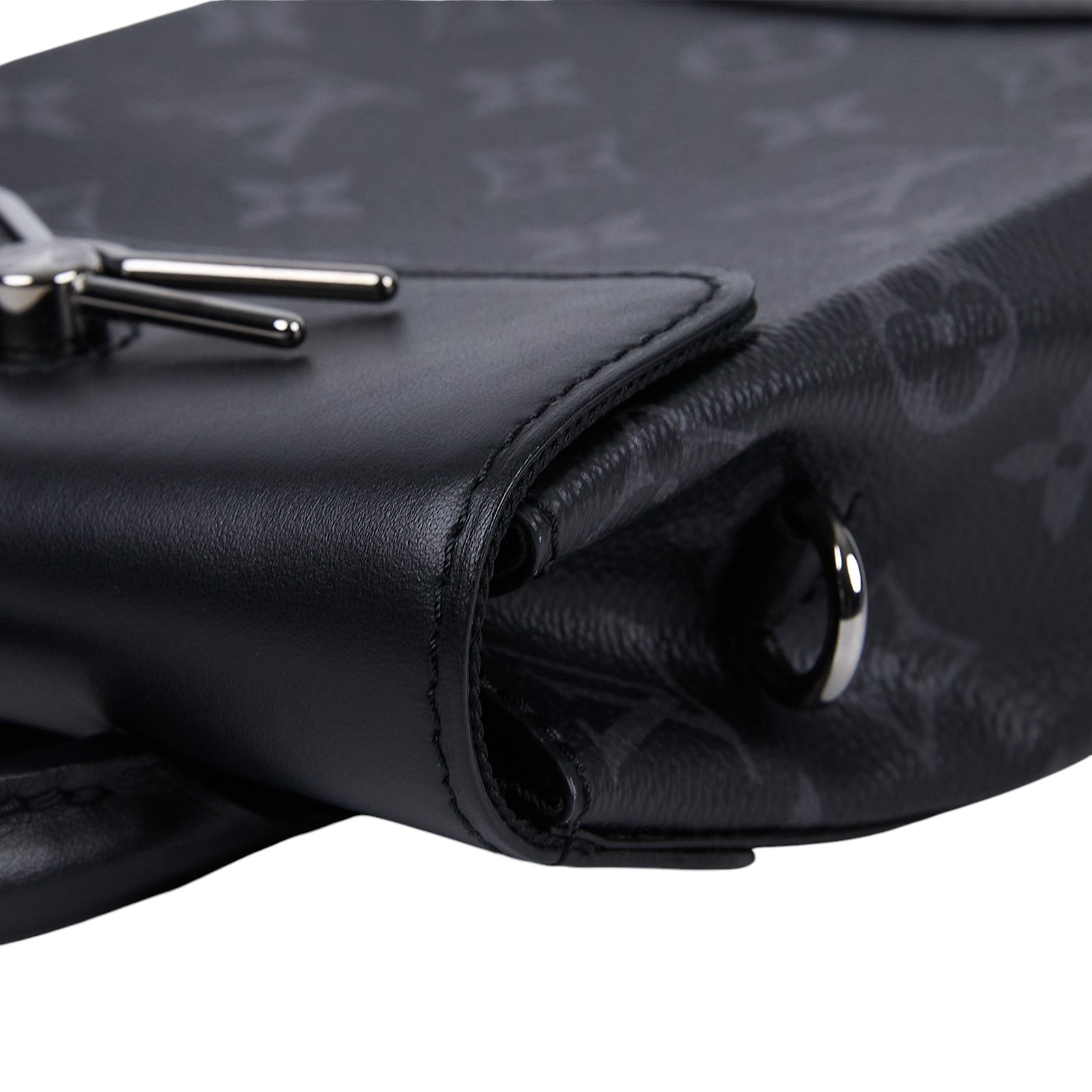 路易威登 LOUIS VUITTON Nano Steamer 肩背包 M82774 晶片款 黑原花NANO STEAMER肩背包 原廠盒子/防塵袋/背帶