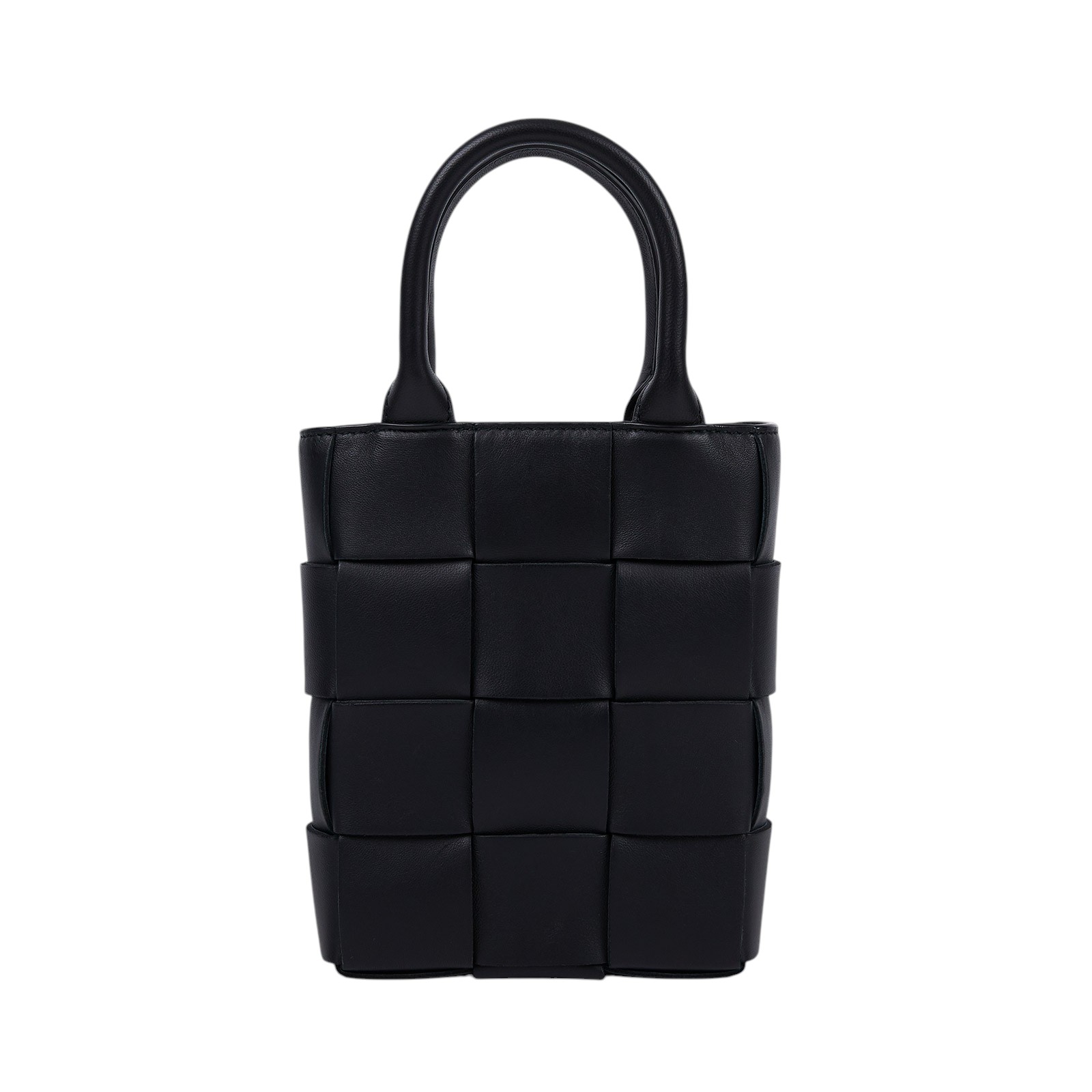 寶緹嘉 BOTTEGA VENETA Cassette 迷你 托特包 709341VMAY1 晶片款 黑寬編織INTRECCIO MINI TOTE 防塵袋