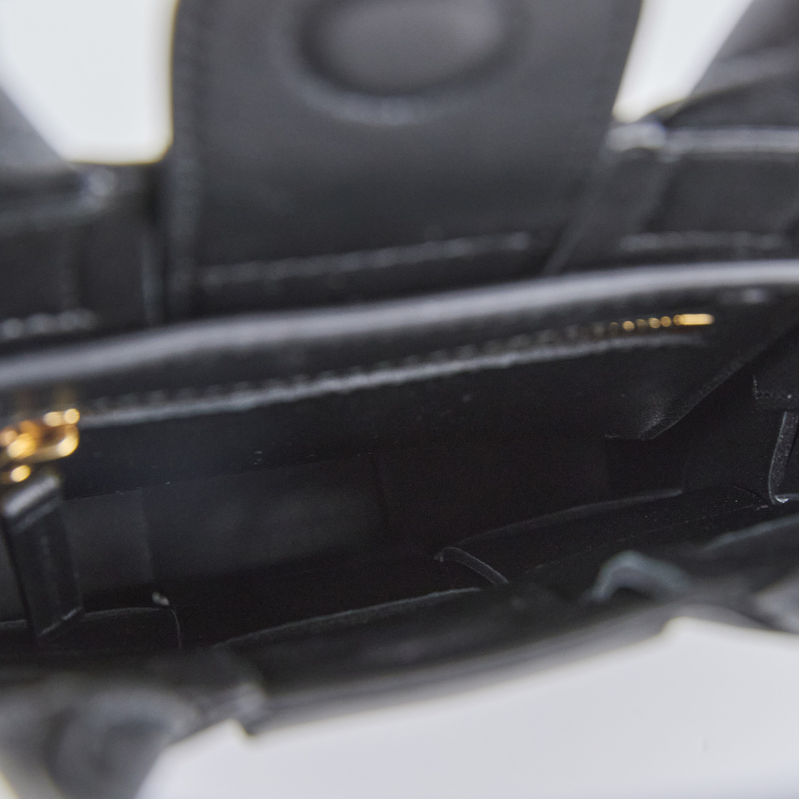 寶緹嘉 BOTTEGA VENETA Cassette 迷你 托特包 709341VMAY1 晶片款 黑寬編織INTRECCIO MINI TOTE 防塵袋