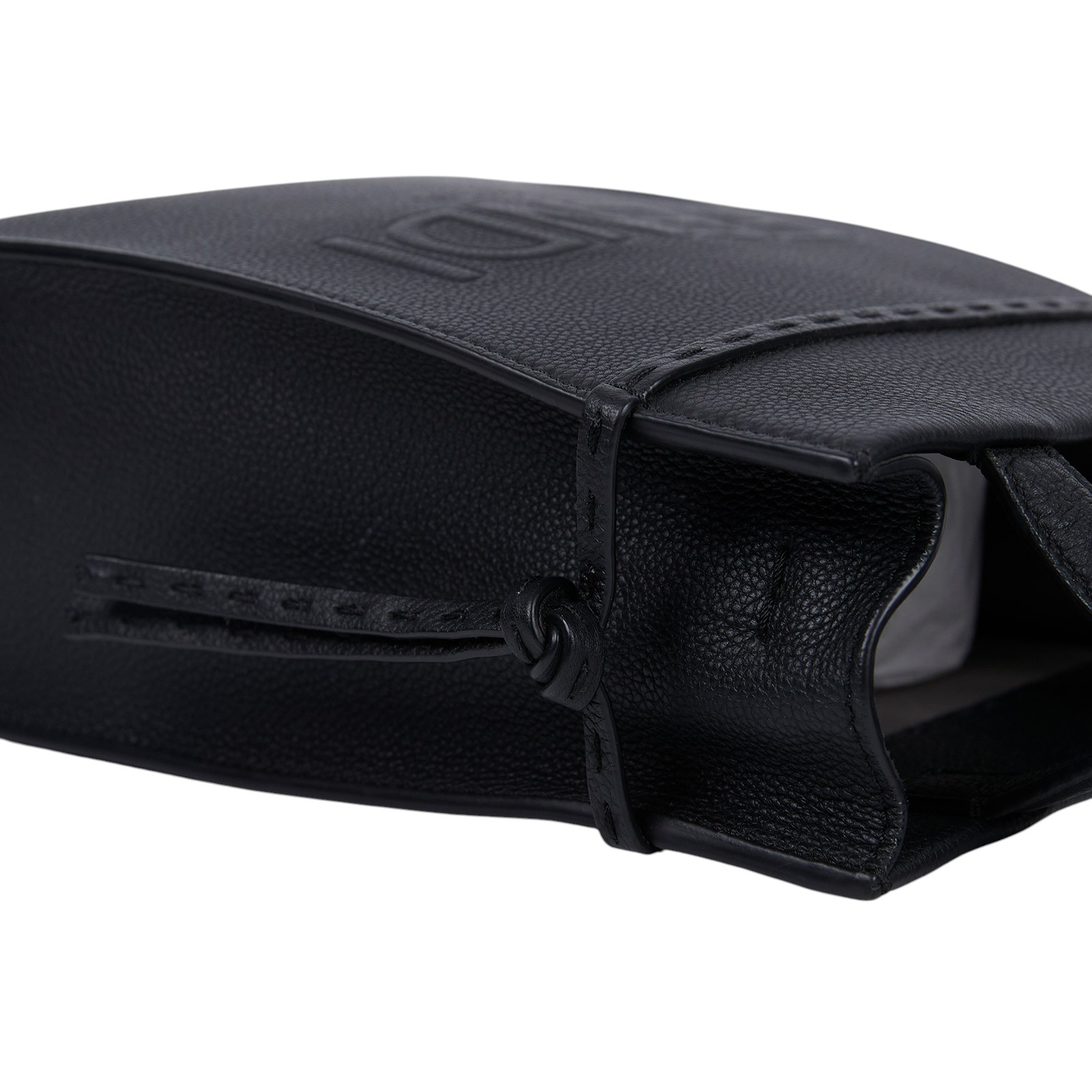 芬迪 FENDI Go To 迷你手提包 7VA584AMAC 黑琴譜包 原廠盒子/防塵袋/背帶/購買證明