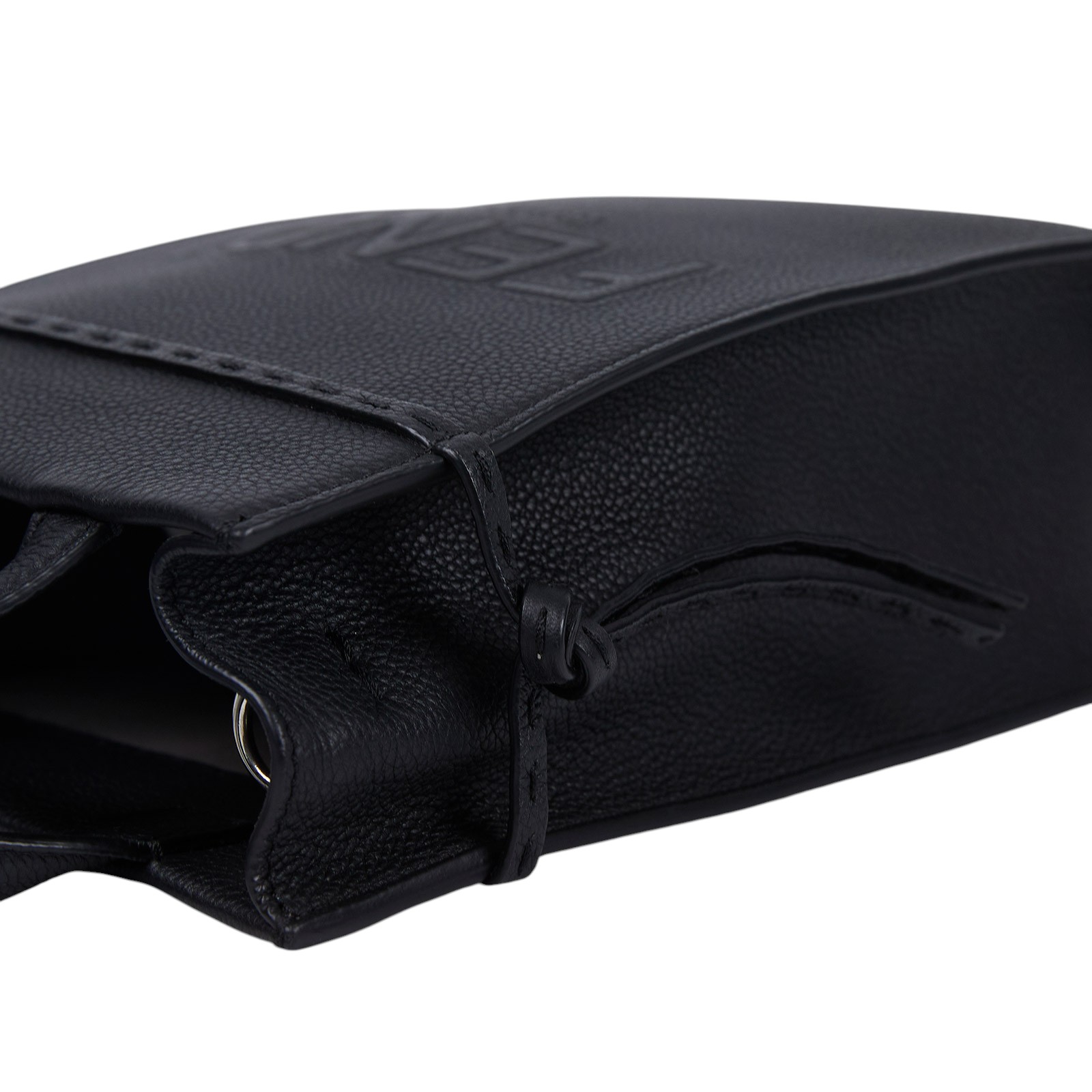 芬迪 FENDI Go To 迷你手提包 7VA584AMAC 黑琴譜包 原廠盒子/防塵袋/背帶/購買證明