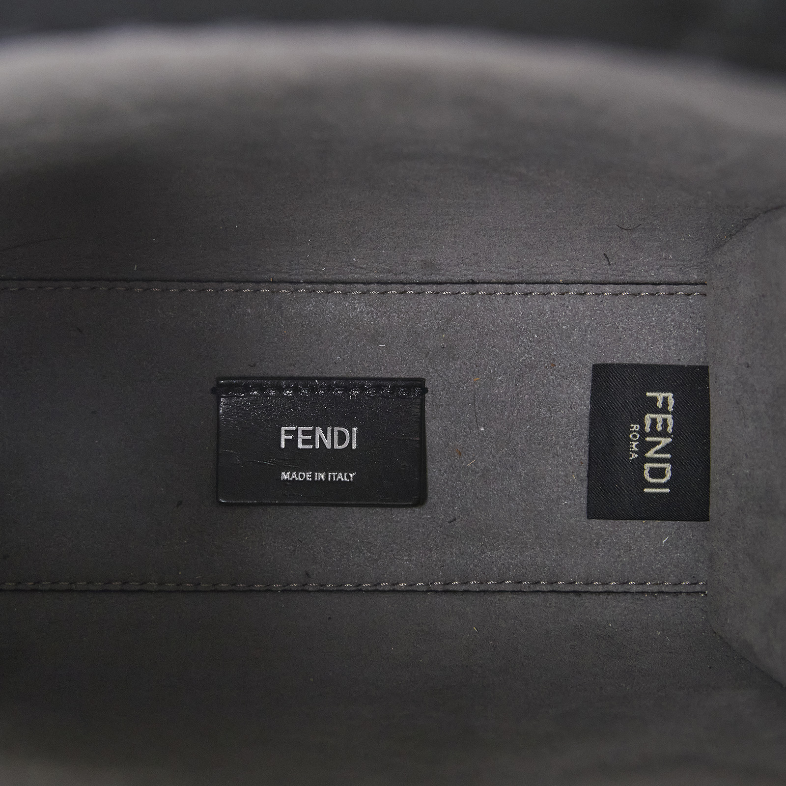 芬迪 FENDI Go To 迷你手提包 7VA584AMAC 黑琴譜包 原廠盒子/防塵袋/背帶/購買證明