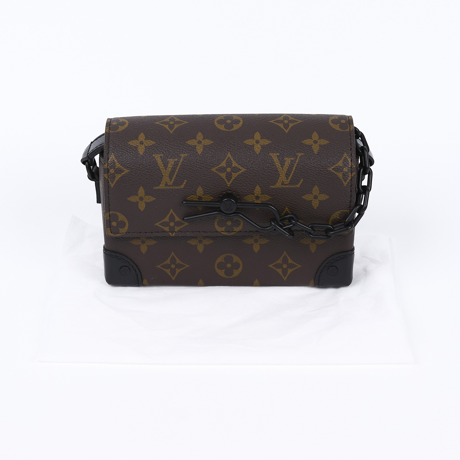 路易威登 LOUIS VUITTON Steamer 肩背 可穿戴式錢包 M83613 晶片款 原花STEAMER肩背包 無附屬品
