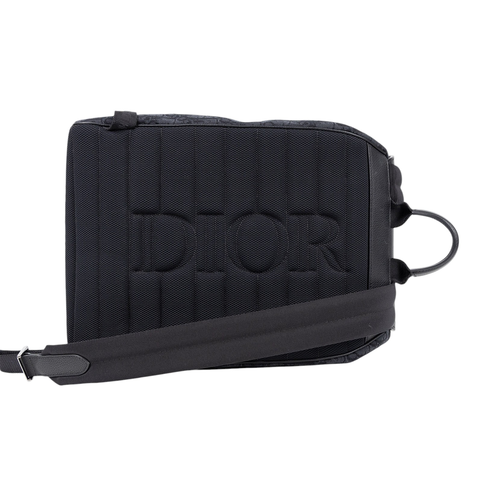 迪奧 CHRISTIAN DIOR Backpack 後背包 1ADBA041YKS 黑原花後背包 原廠盒子/防塵袋/購買證明/保證卡