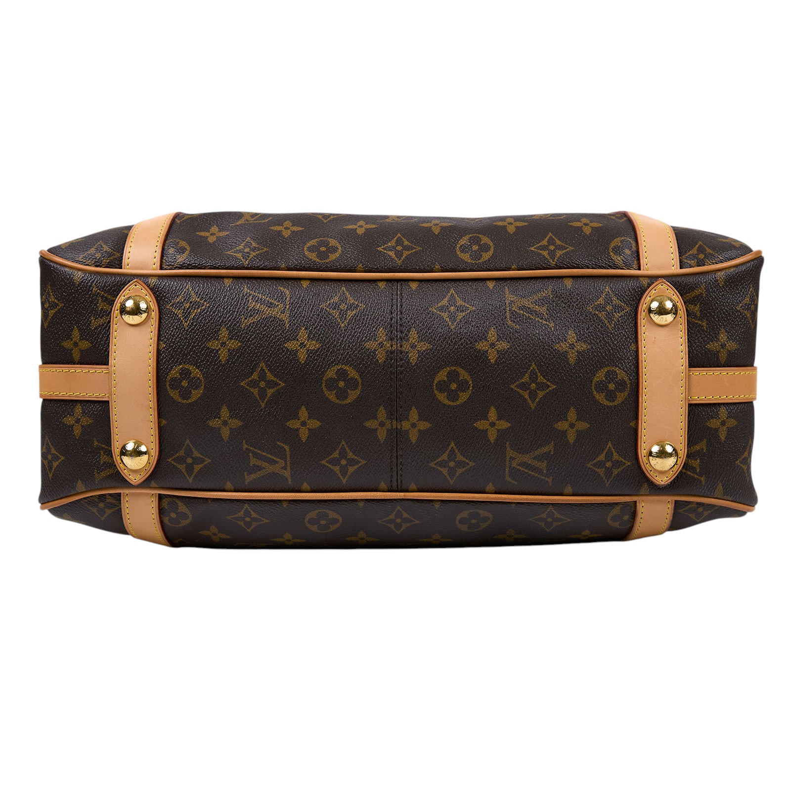 路易威登 LOUIS VUITTON Stresa PM 經典帆布手提 單肩包 行李袋 M51186 原花STRESA手提肩背包PM 防塵袋