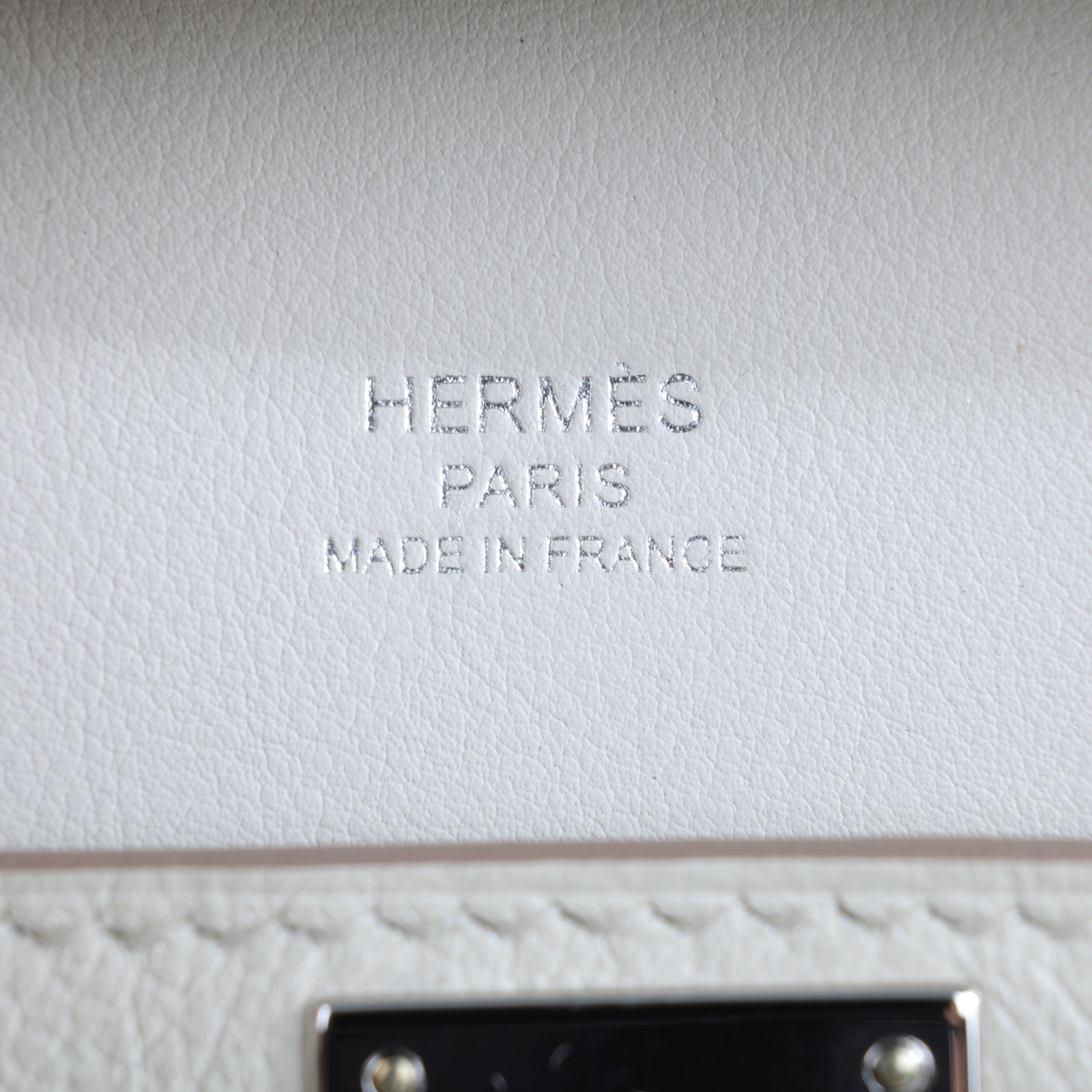 愛馬仕 Hermès Jypsiere 吉普賽包 Mini 冰川白 銀色五金 H084047CKAB H084047CKAB/B BY 890 GD  原廠盒子/購買證明影本