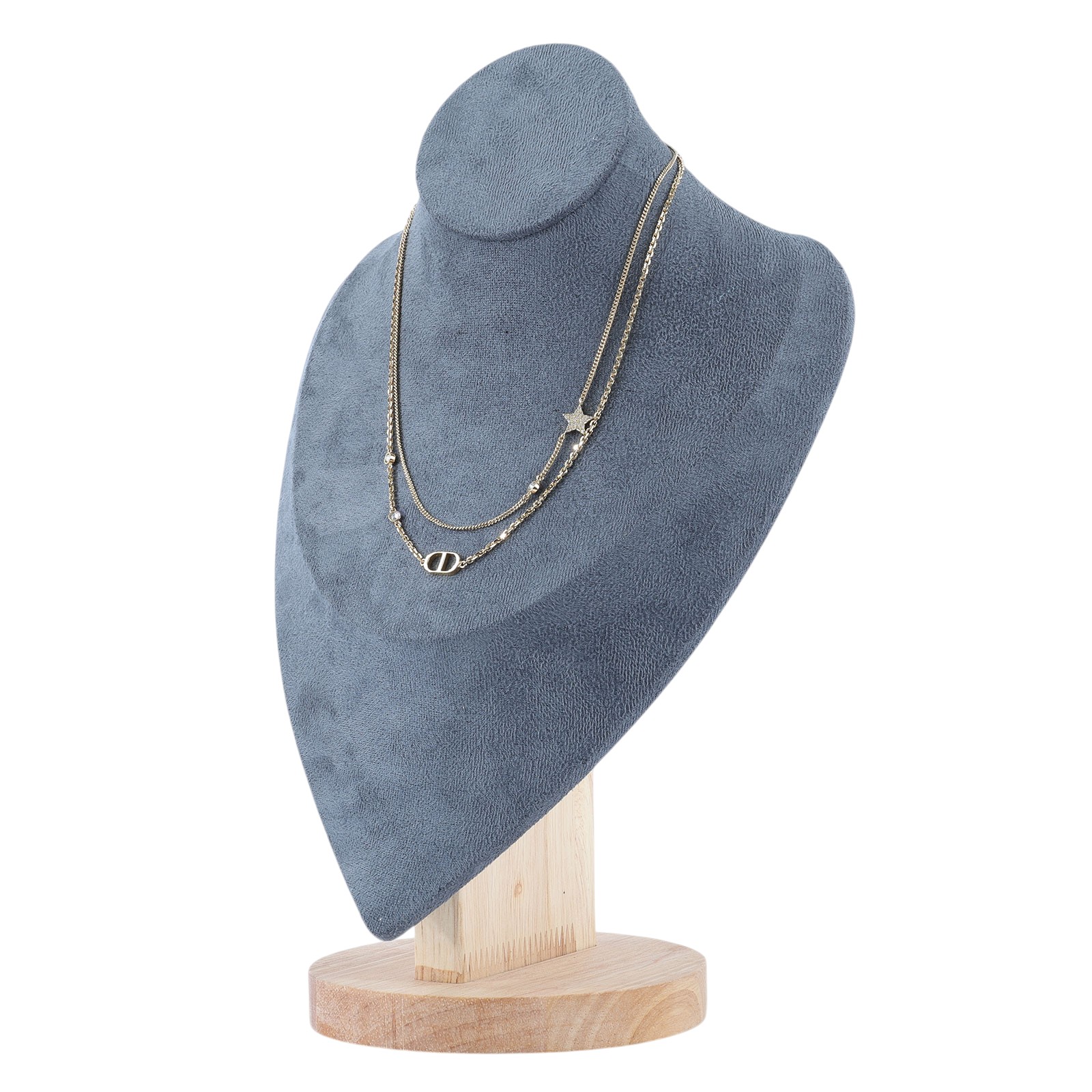 迪奧 CHRISTIAN DIOR Petit CD 雙項鍊 N1155PMTCY 金色雙鏈水鑽星星項鍊 原廠盒子/防塵袋