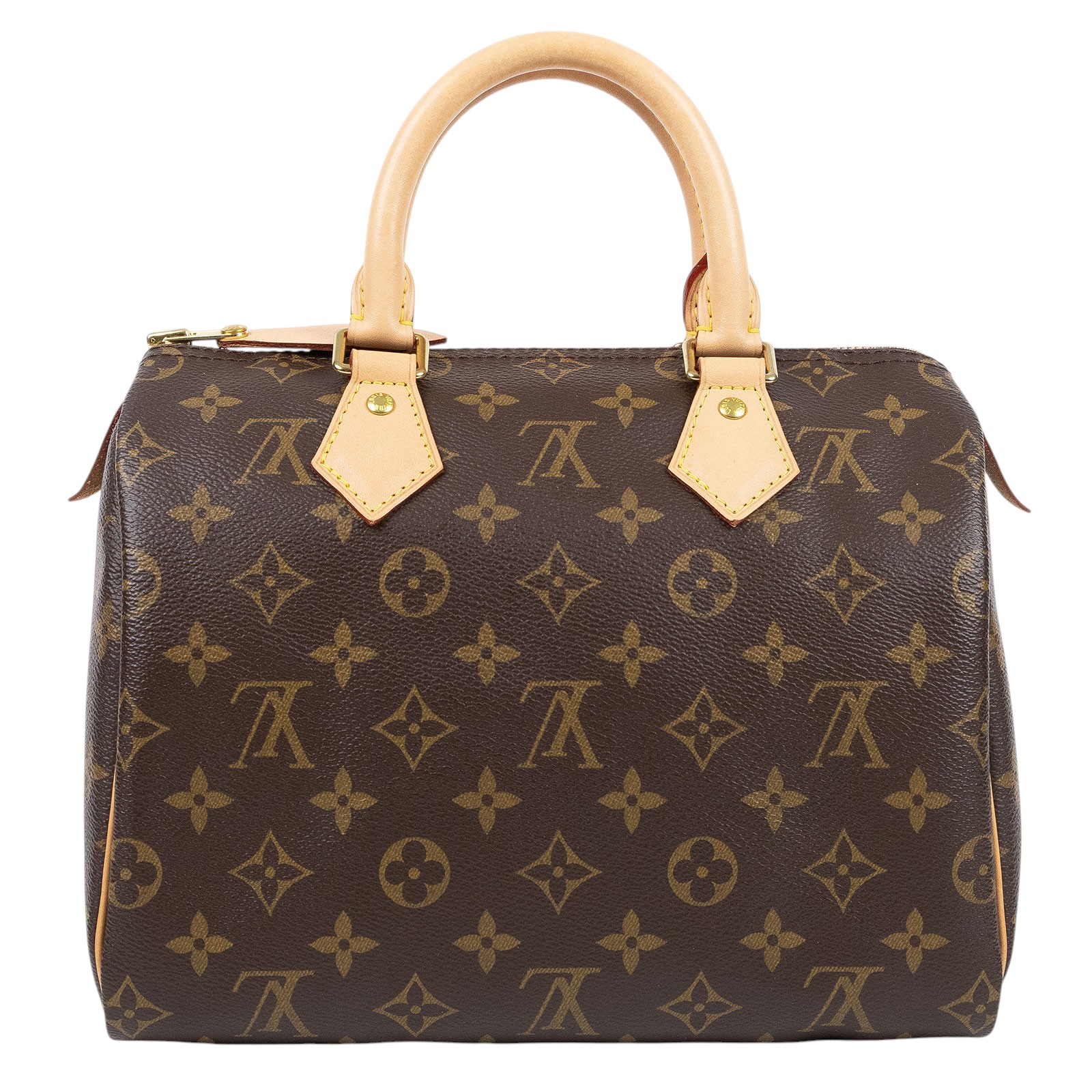 路易威登 LOUIS VUITTON Speedy 25 波士頓包 經典帆布 M41109 晶片款  原廠盒子/防塵袋2/鎖組/購買證明/發票