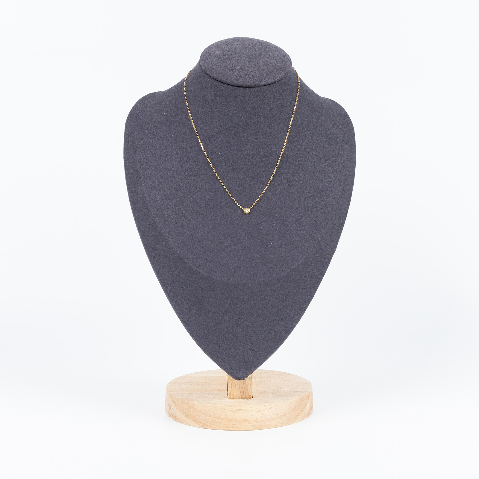 卡地亞 CARTIER dAmour 吊墜 圓形明亮式切割鑽石 小型款 B7215800 YG 原廠盒子2/保證卡