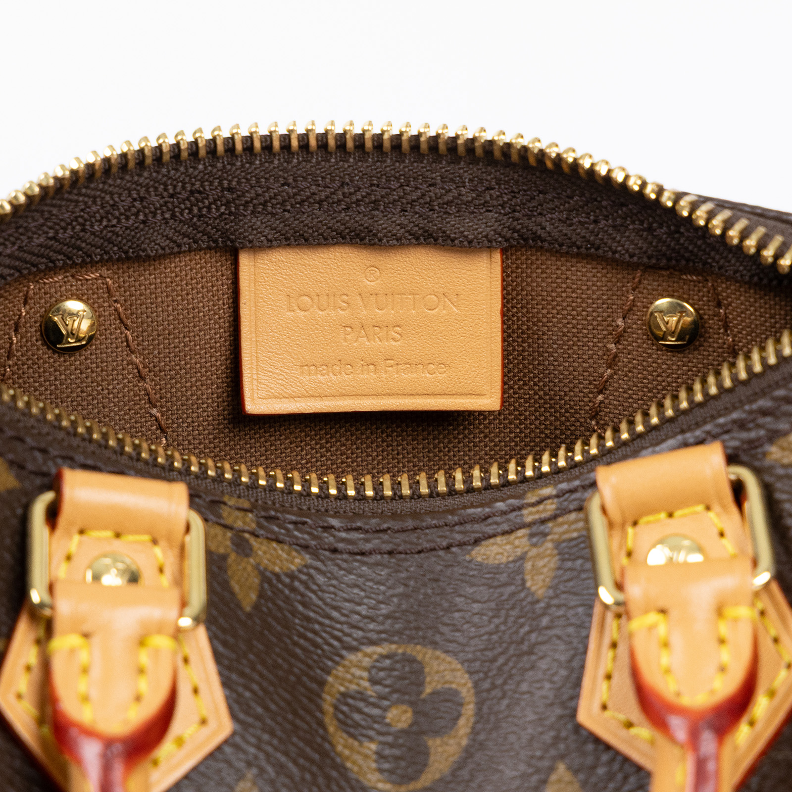 路易威登 LOUIS VUITTON Nano Speedy 原花 手提 肩背包 M81085 原花NANO SPEEDY 背帶