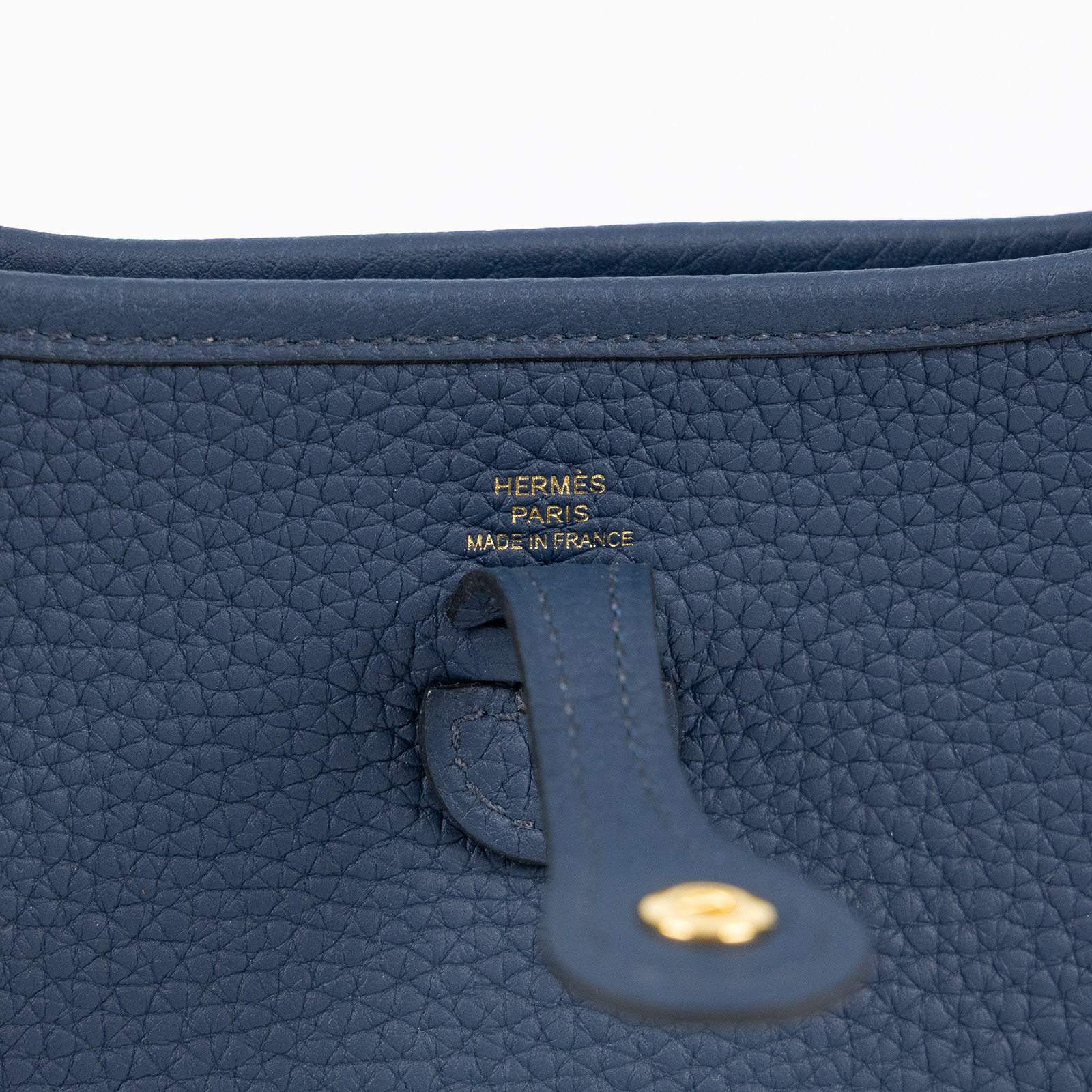 愛馬仕 Hermes Evelyne 16 Amazone bag 伊芙琳包 大象灰 深藍 金色五金 H069426CC H069426CC/B BS 012 ZB  原廠盒子/防塵袋/背帶