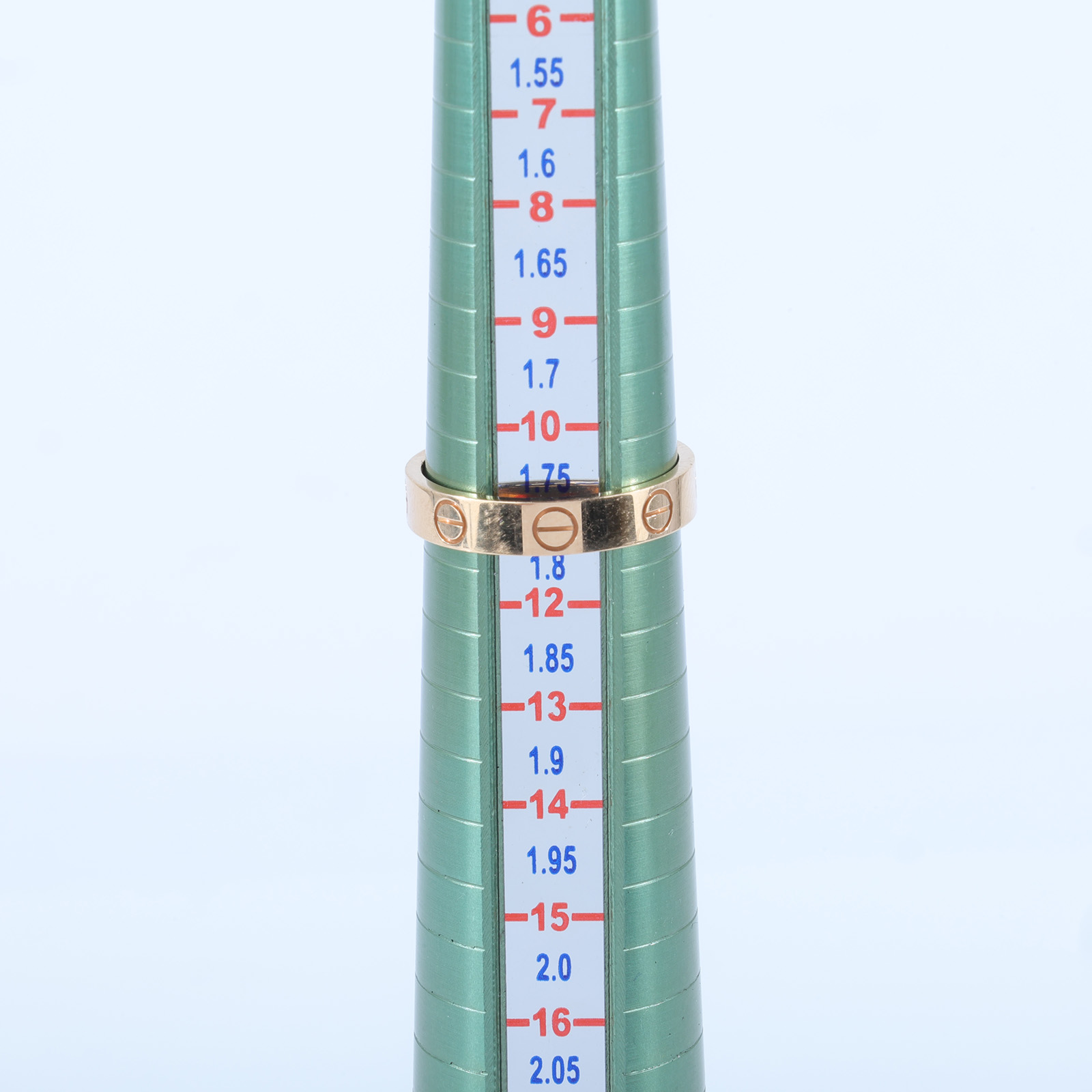 卡地亞 CARTIER Love 戒指 小型款 B4085252 18KRG LOVE戒指#52 原廠盒子2/保證卡/購買證明影本