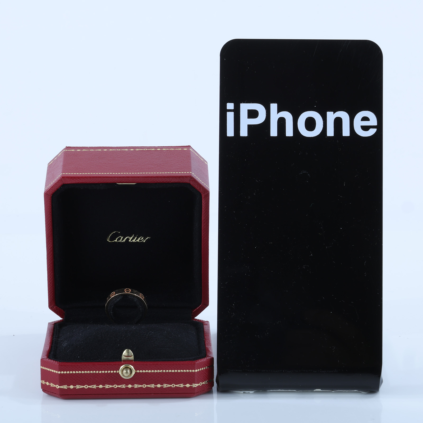 卡地亞 CARTIER Love 戒指 小型款 B4085252 18KRG LOVE戒指#52 原廠盒子2/保證卡/購買證明影本