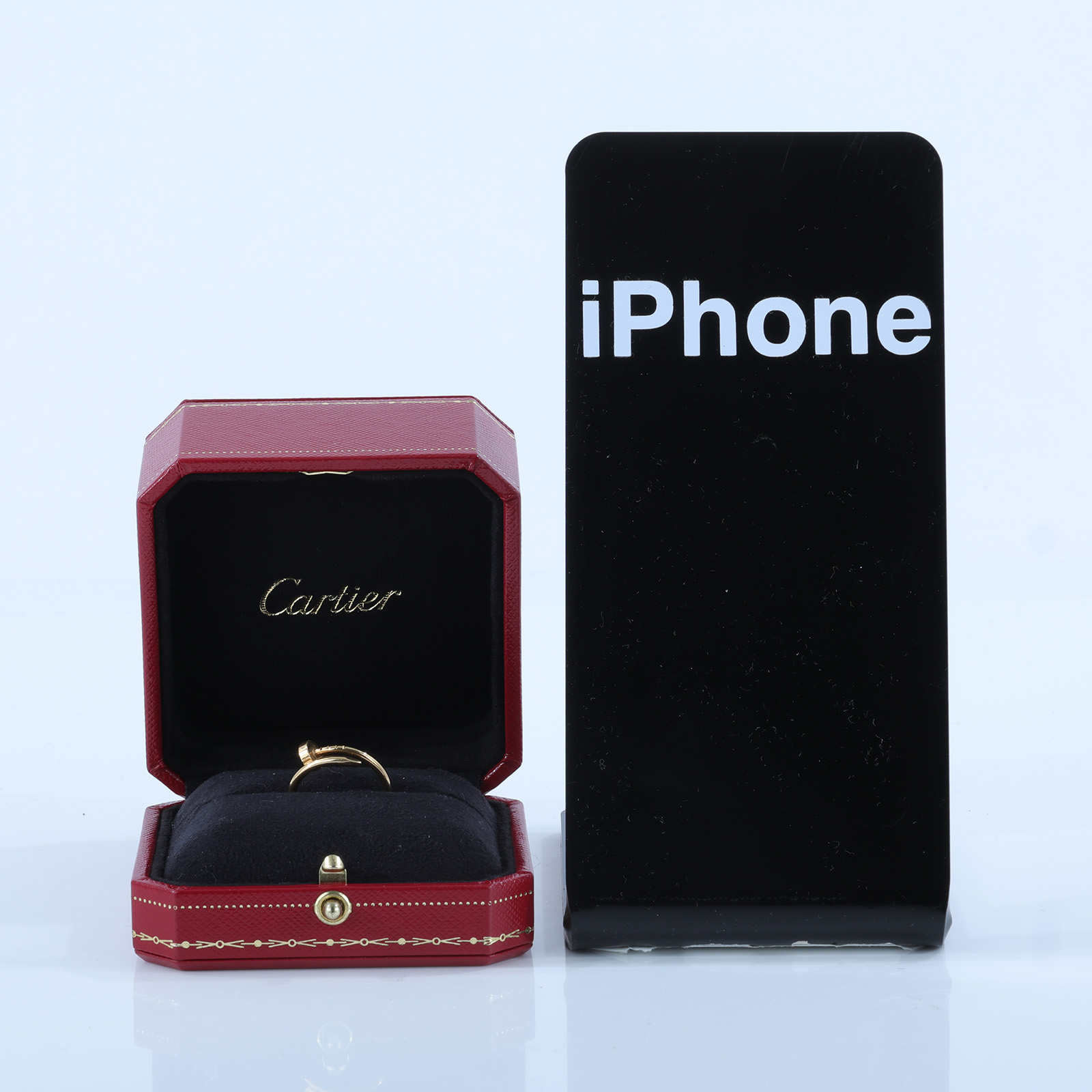 卡地亞 CARTIER Juste un Clou 戒指 小型款 B4225949 18KYG 釘子戒指 #49 原廠盒子2/保證卡/購買證明影本