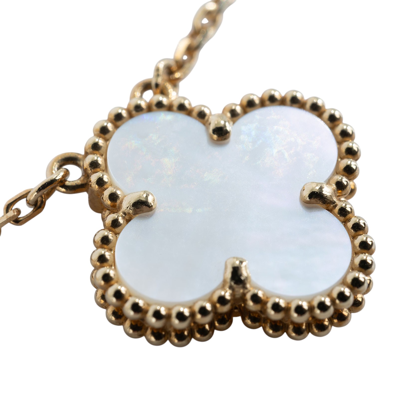 梵克雅寶 Van Cleef & Arpels Vintage Alhambra 吊墜 小型 vcara45900  原廠盒子.防塵袋/保證卡/購買證明