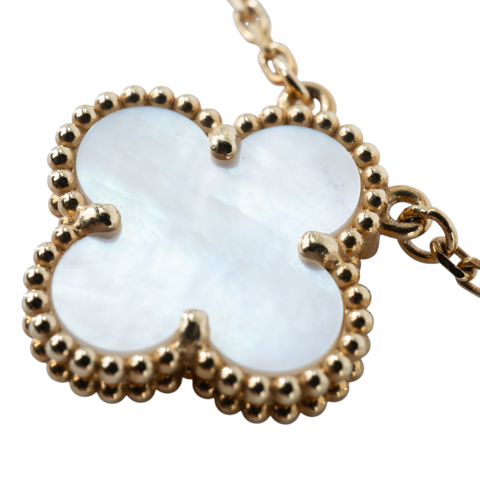 梵克雅寶 Van Cleef & Arpels Vintage Alhambra 吊墜 小型 vcara45900  原廠盒子.防塵袋/保證卡/購買證明