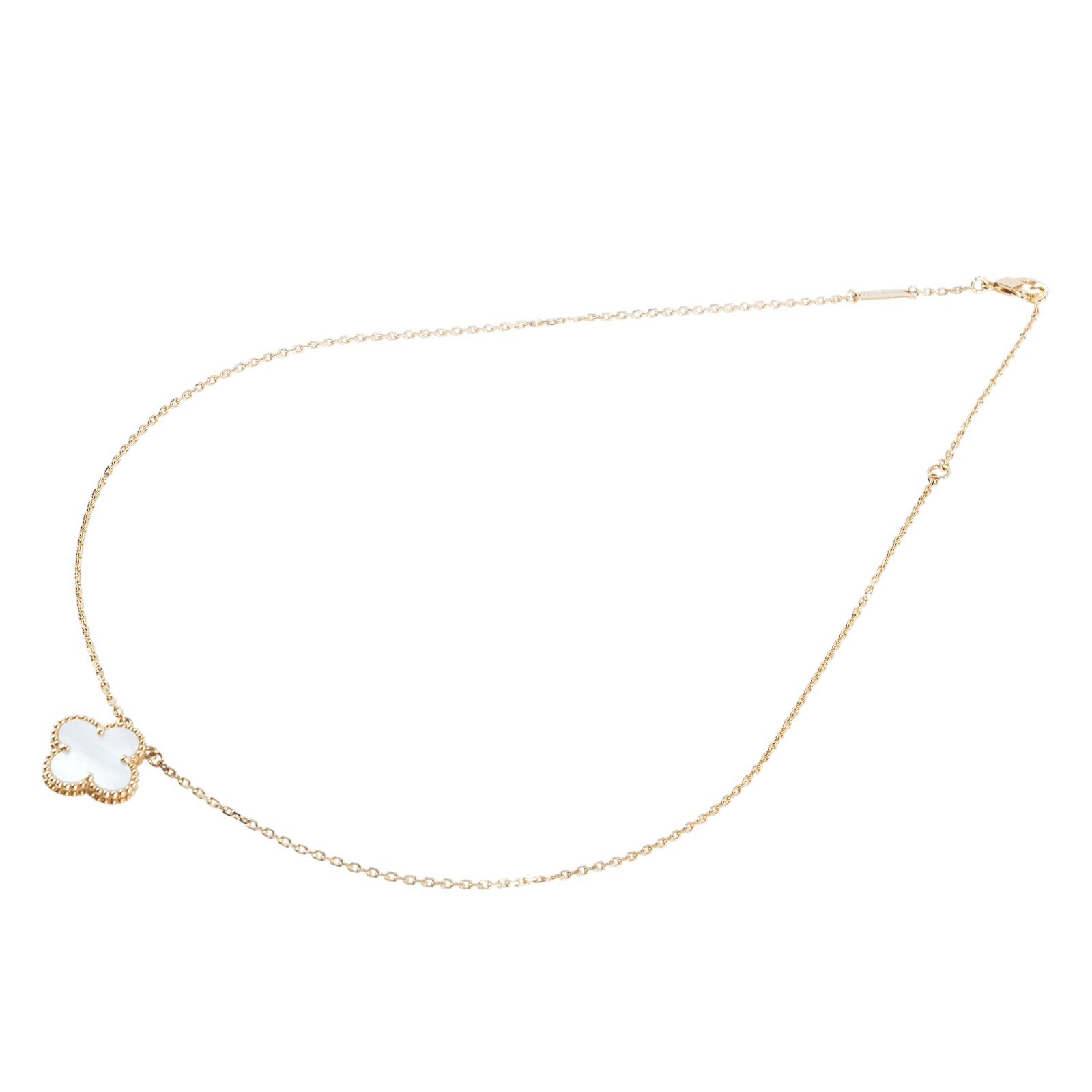 梵克雅寶 Van Cleef & Arpels Vintage Alhambra 吊墜 小型 vcara45900  原廠盒子.防塵袋/保證卡/購買證明