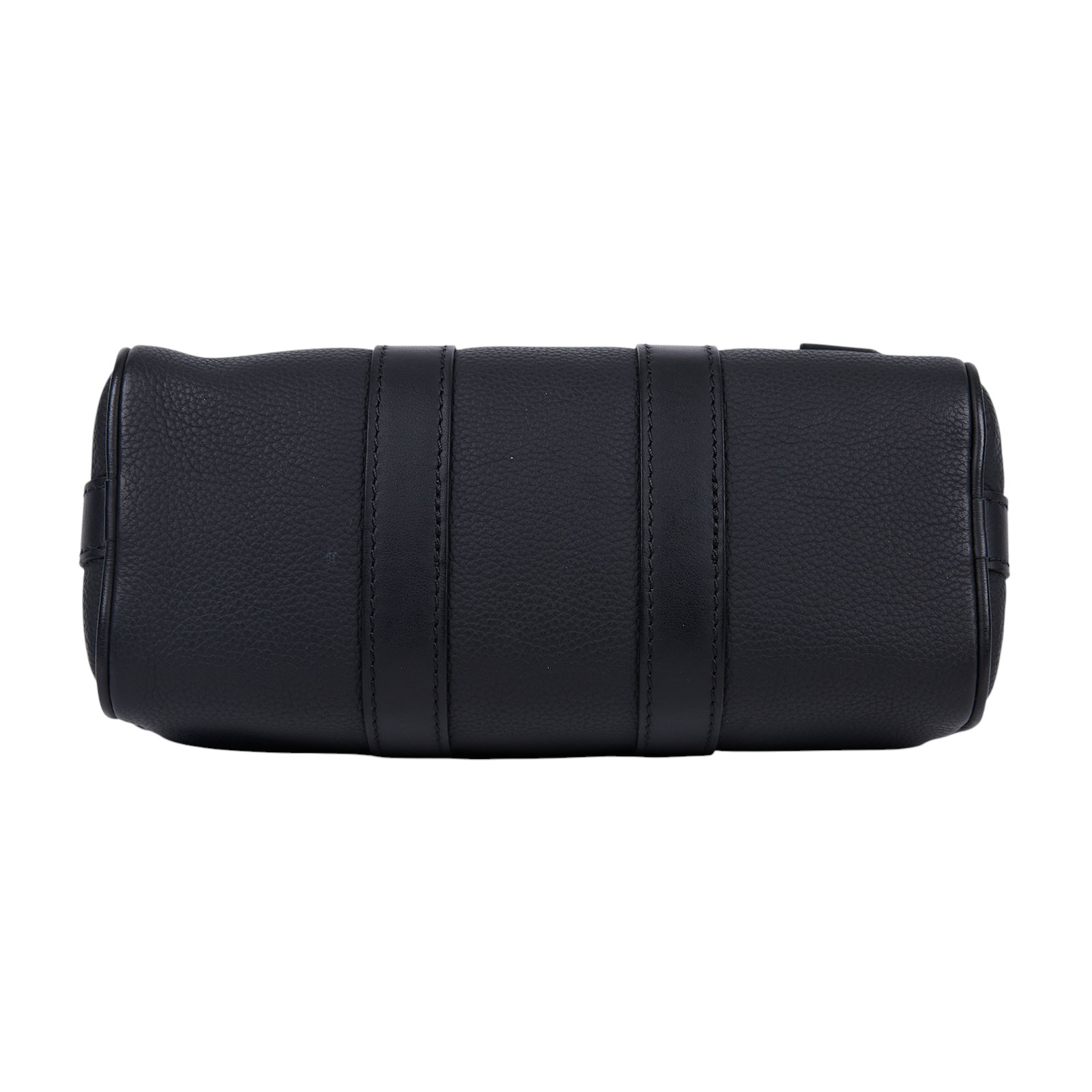 路易威登 LOUIS VUITTON Keepall XS號 手提 斜背 肩背包 黑色 M80950 晶片款 黑原花壓紋KEEPALL XS 背帶